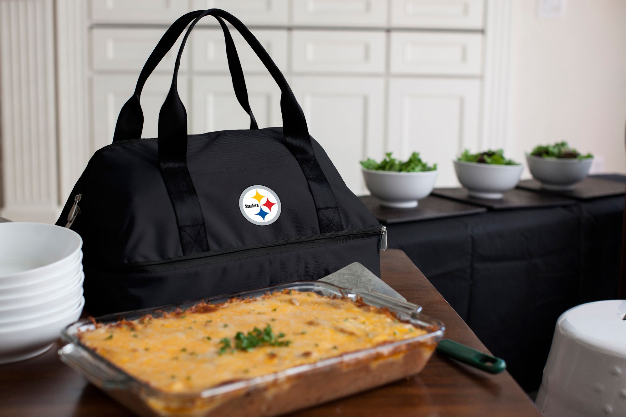 Picnic Time Pittsburgh Steelers Potluck Casserole Tote product image