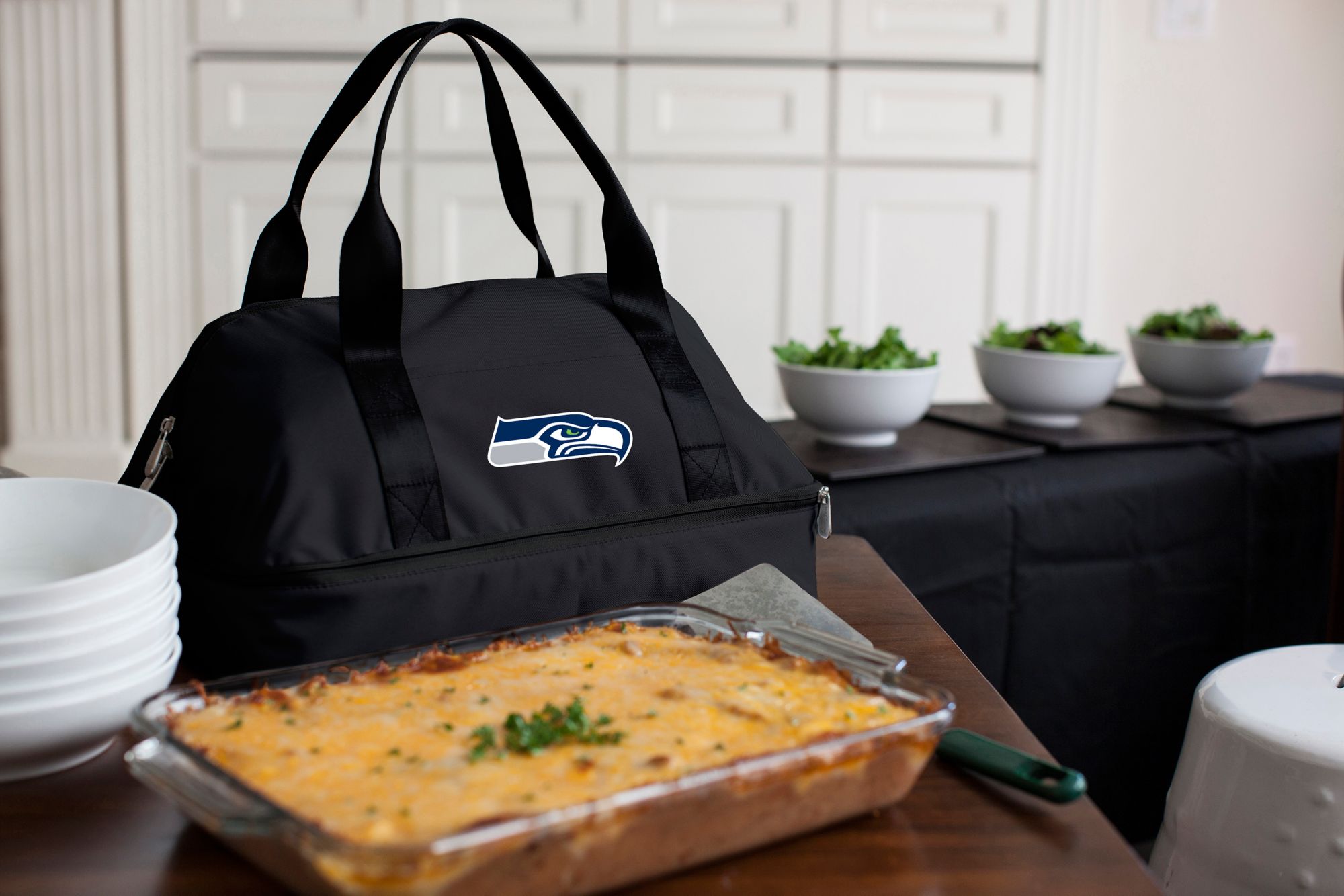 Picnic Time Seattle Seahawks Potluck Casserole Tote