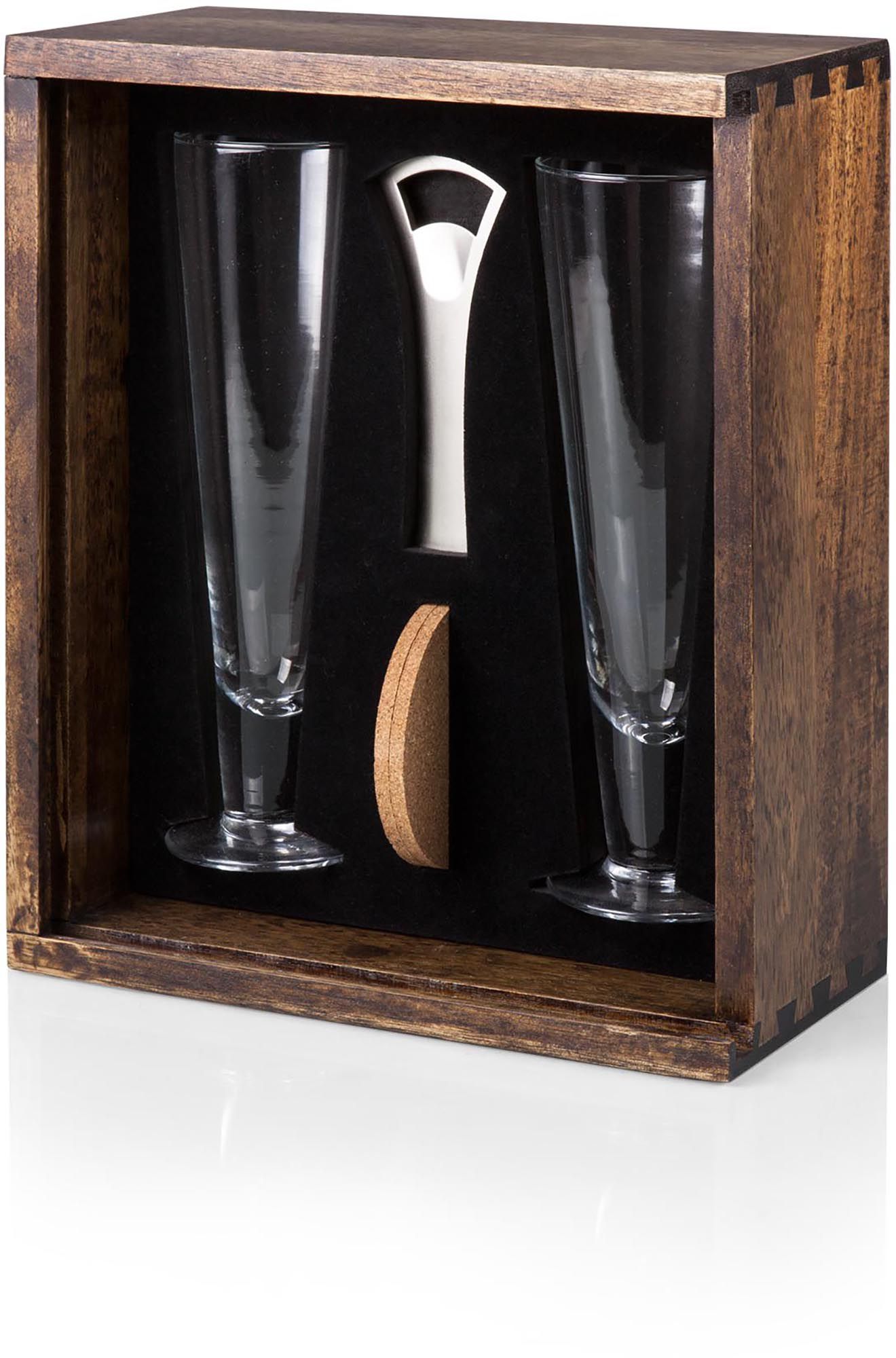 Picnic Time Baltimore Ravens Pilsner Beer Glass Box Set product image