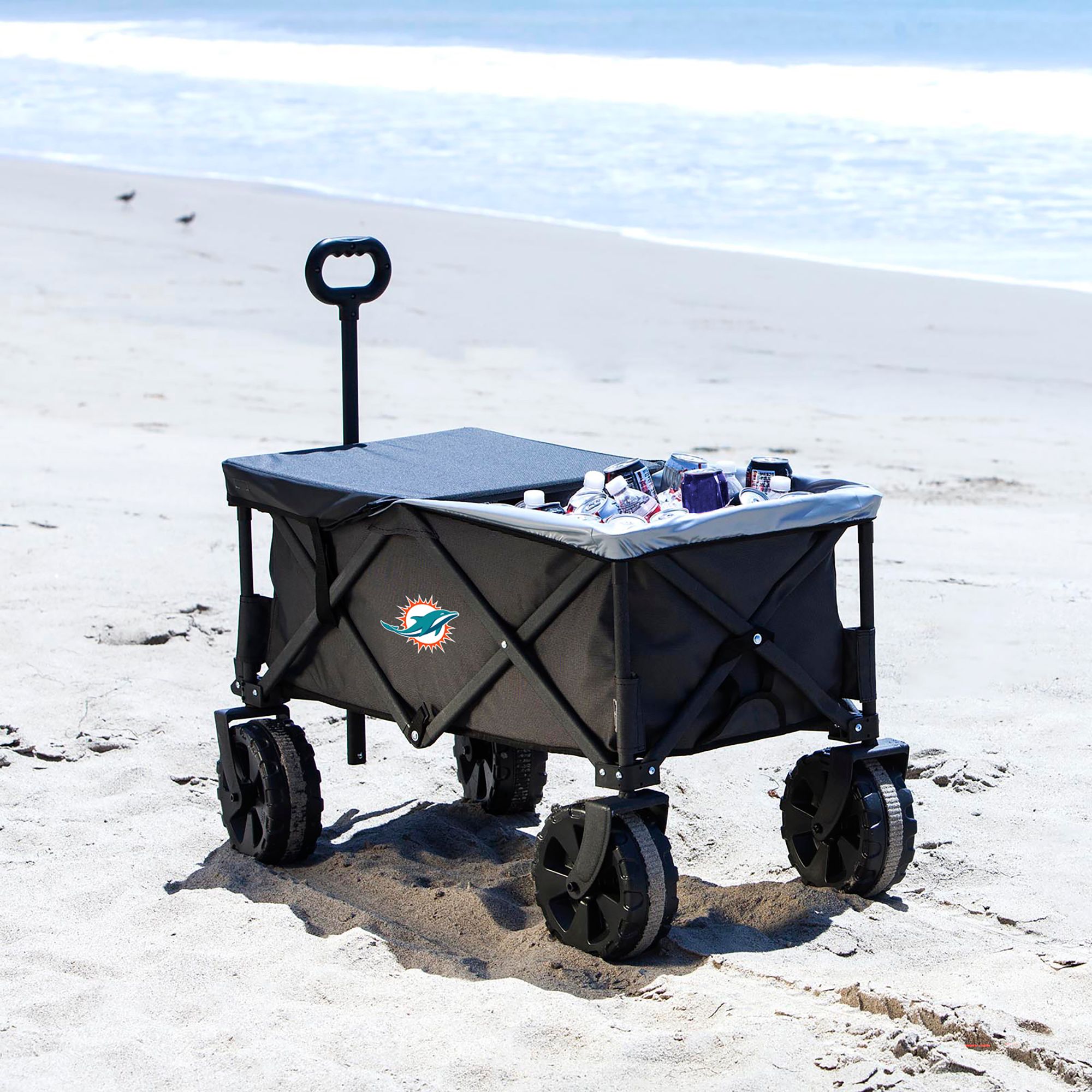 Picnic Time Miami Dolphins Elite Portable Utility Wagon product image