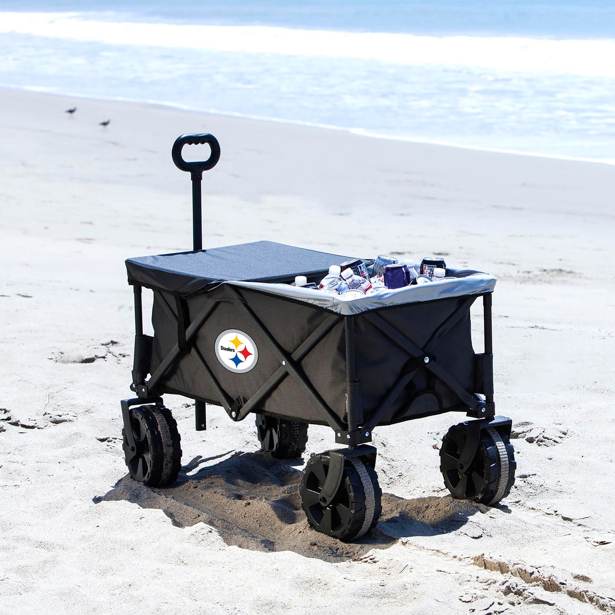 Picnic Time Pittsburgh Steelers Elite Portable Utility Wagon product image