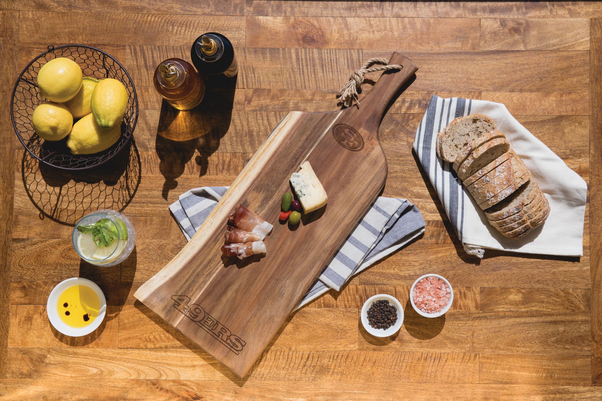 Picnic Time San Francisco 49ers Acacia Charcuterie Board product image