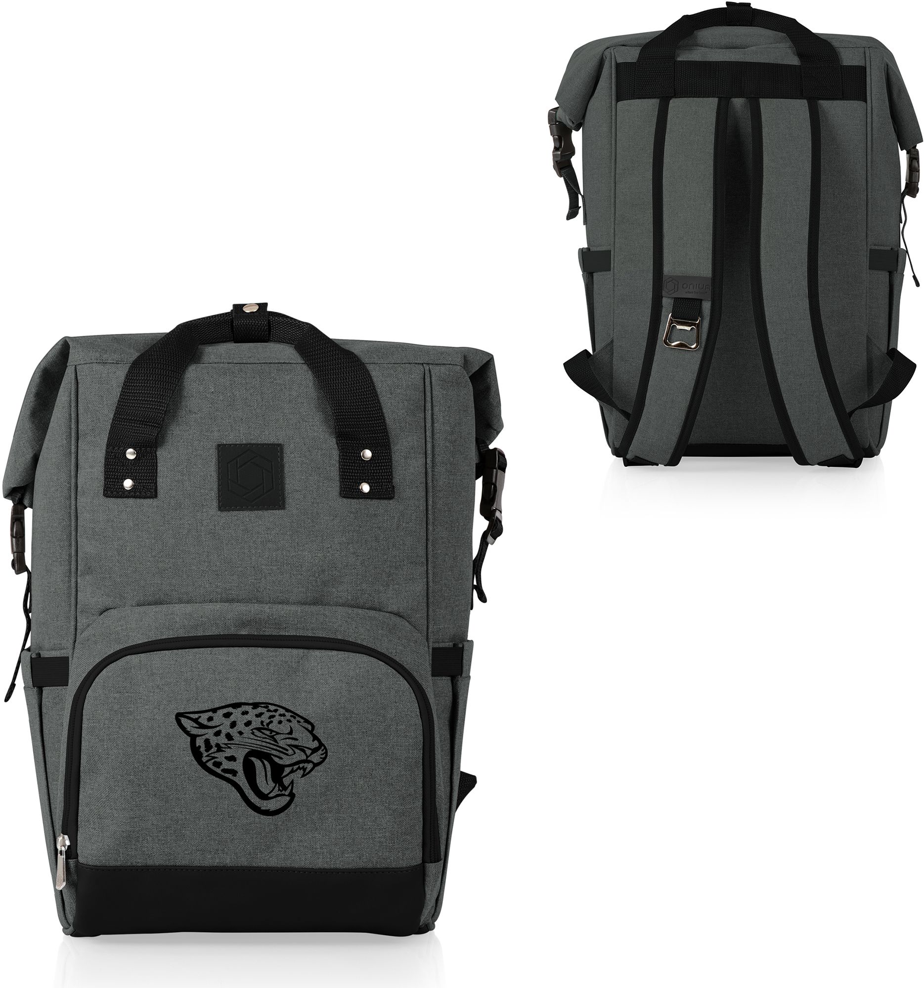 Picnic Time Jacksonville Jaguars OTG Roll-Top Cooler Backpack