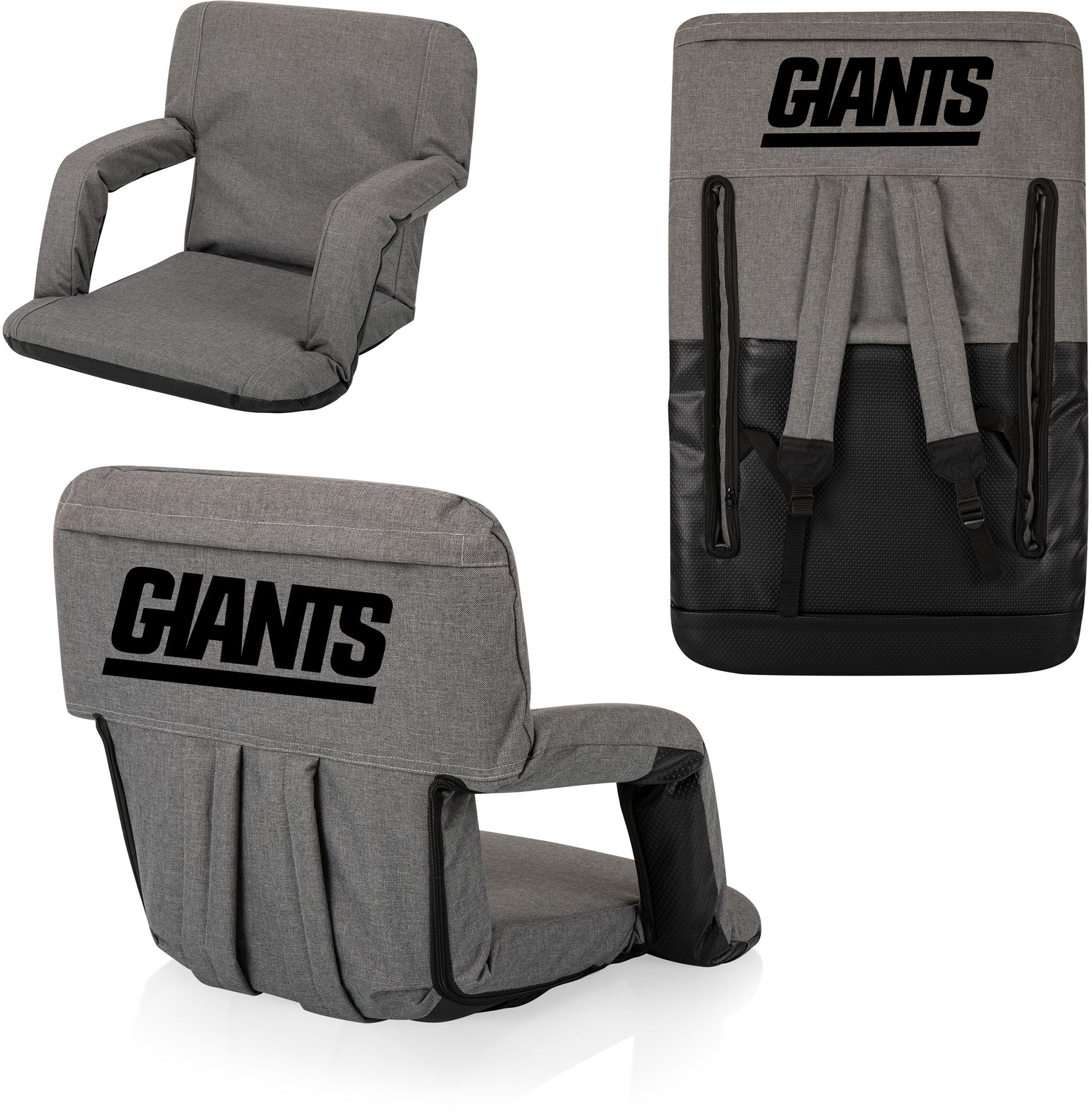 Picnic Time New York Giants Gray Reclining Stadium Seat product image