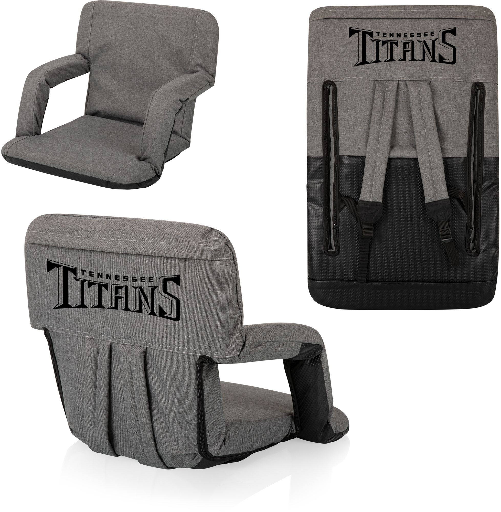 Picnic Time Tennessee Titans Gray Reclining Stadium Seat