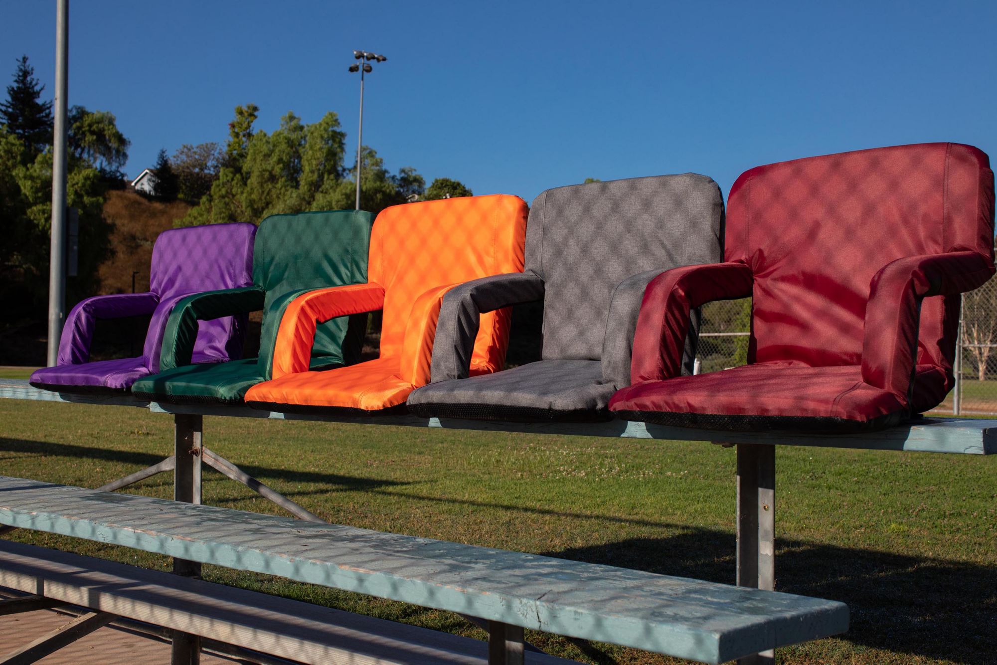 Picnic Time Tennessee Titans Gray Reclining Stadium Seat