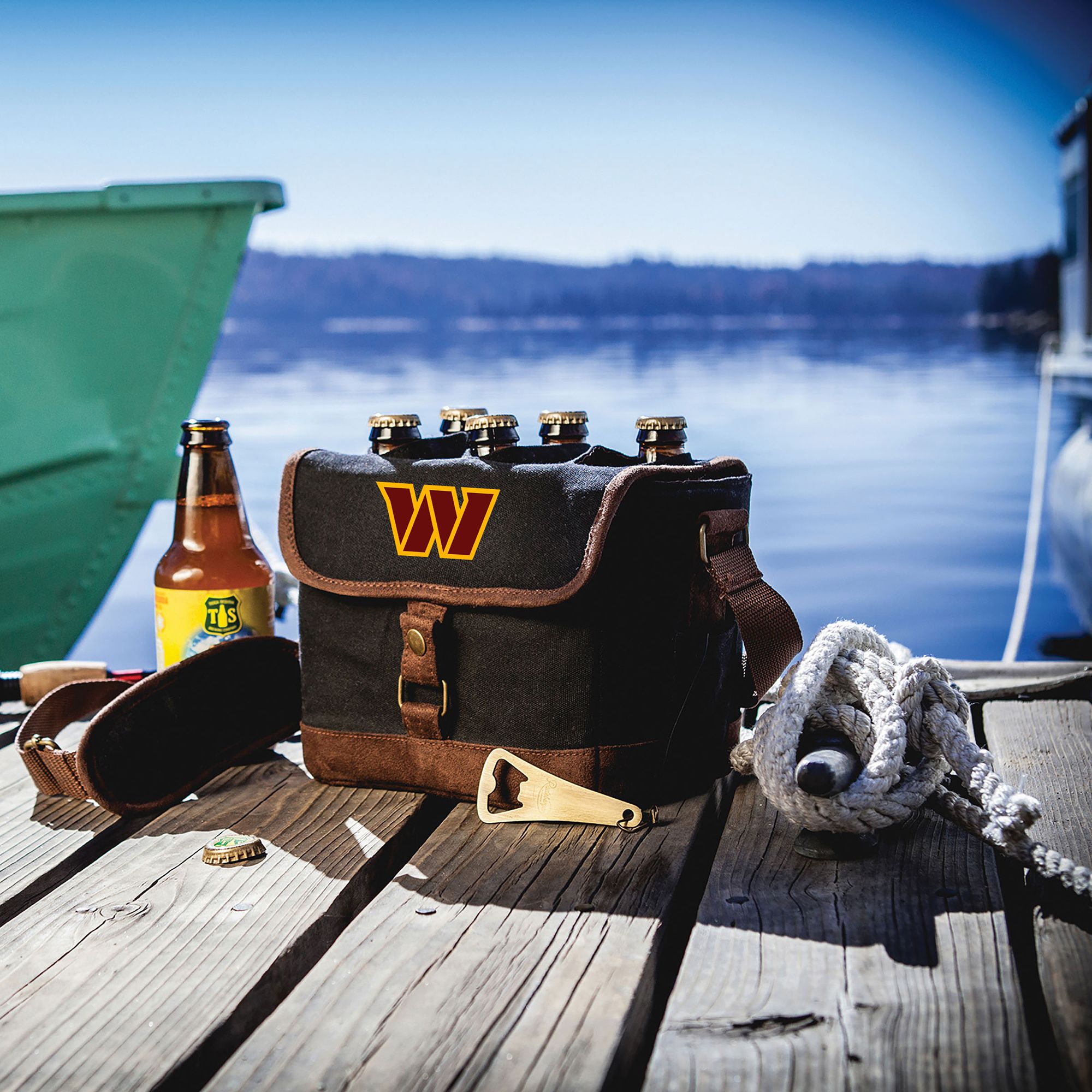 Picnic Time Washington Commanders Beer Caddy Cooler Tote product image