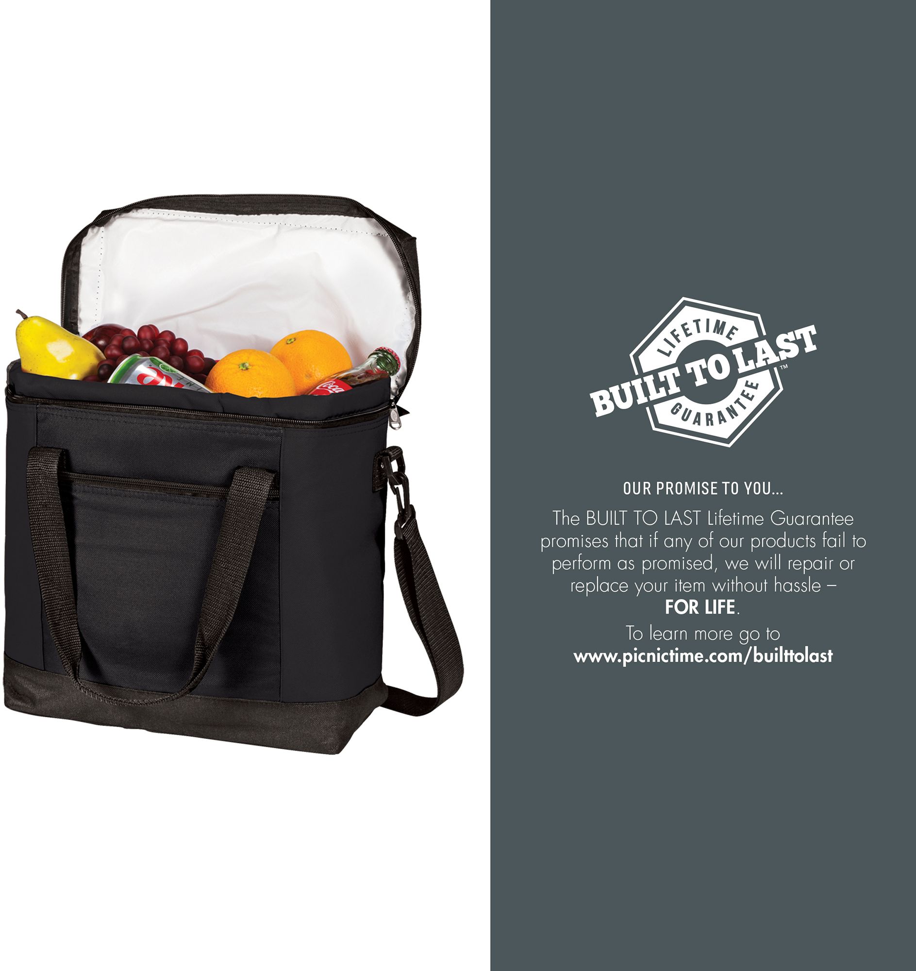 Picnic Time Las Vegas Raiders Topanga Cooler Tote Bag product image