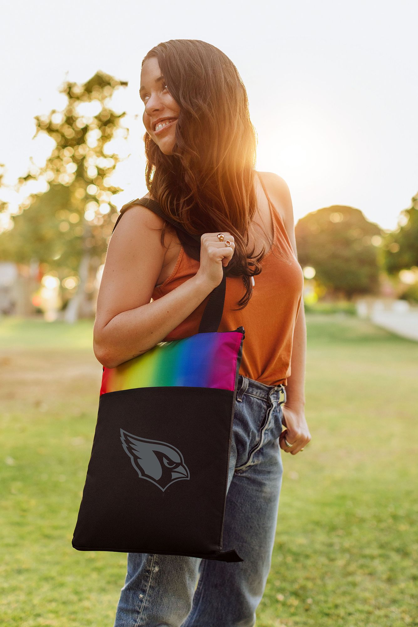 Picnic Time Arizona Cardinals Vista Outdoor Blanket and Tote