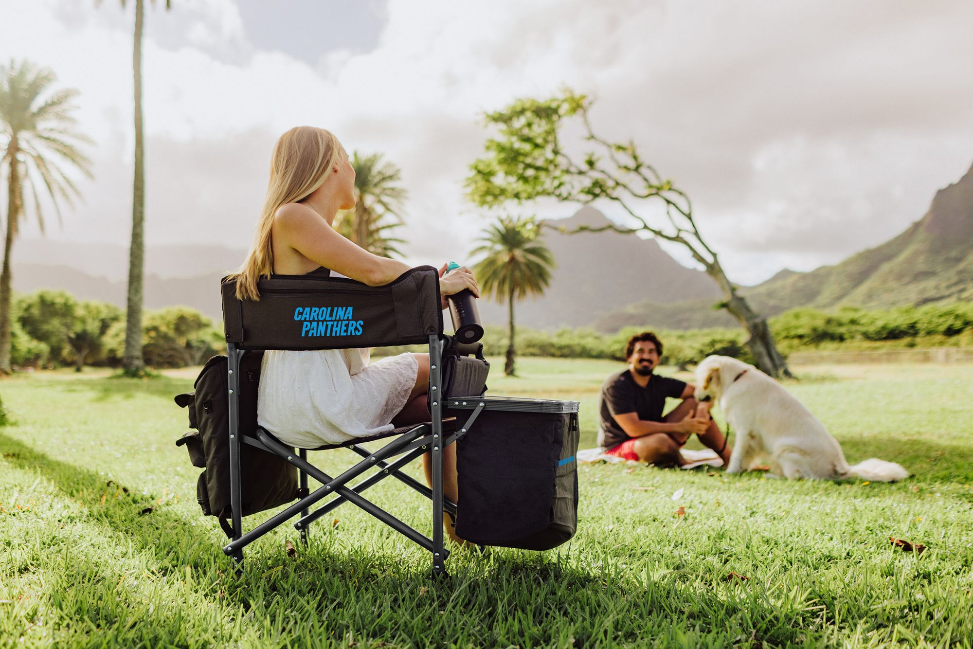 Picnic Time Carolina Panthers All-In-One Chair product image