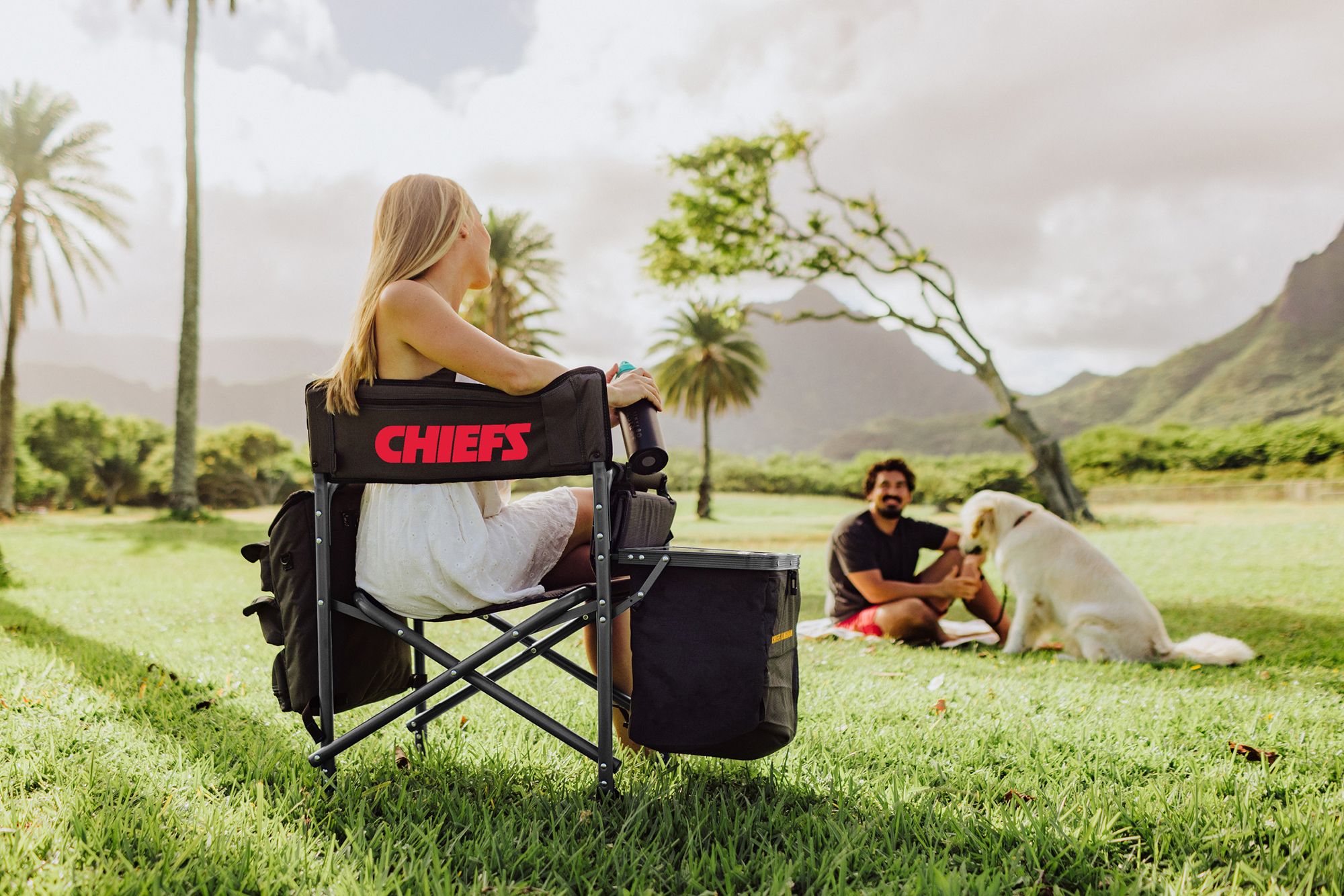 Picnic Time Kansas City Chiefs All-In-One Chair product image