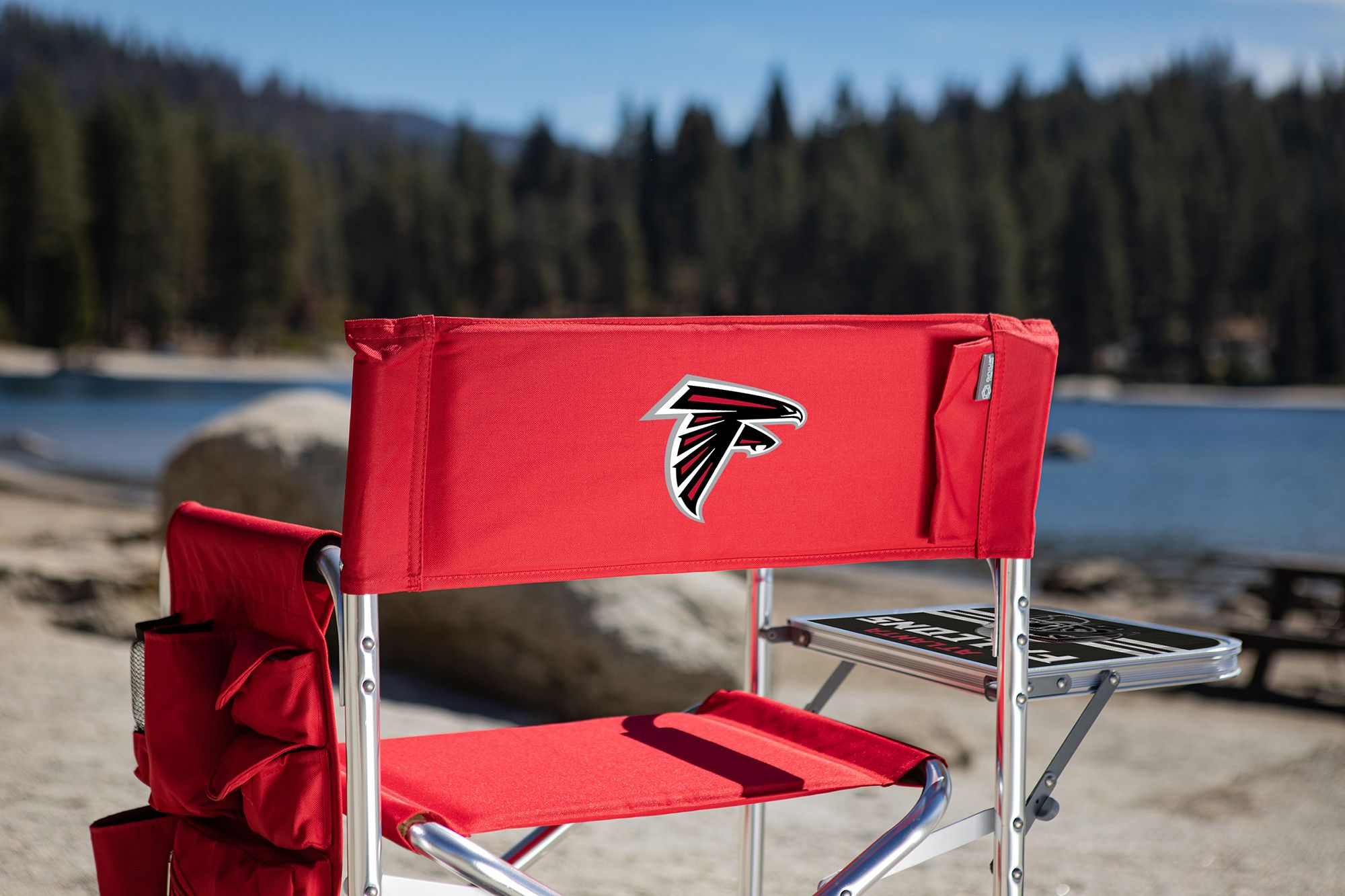 Picnic Time Atlanta Falcons Red Chair with Table product image