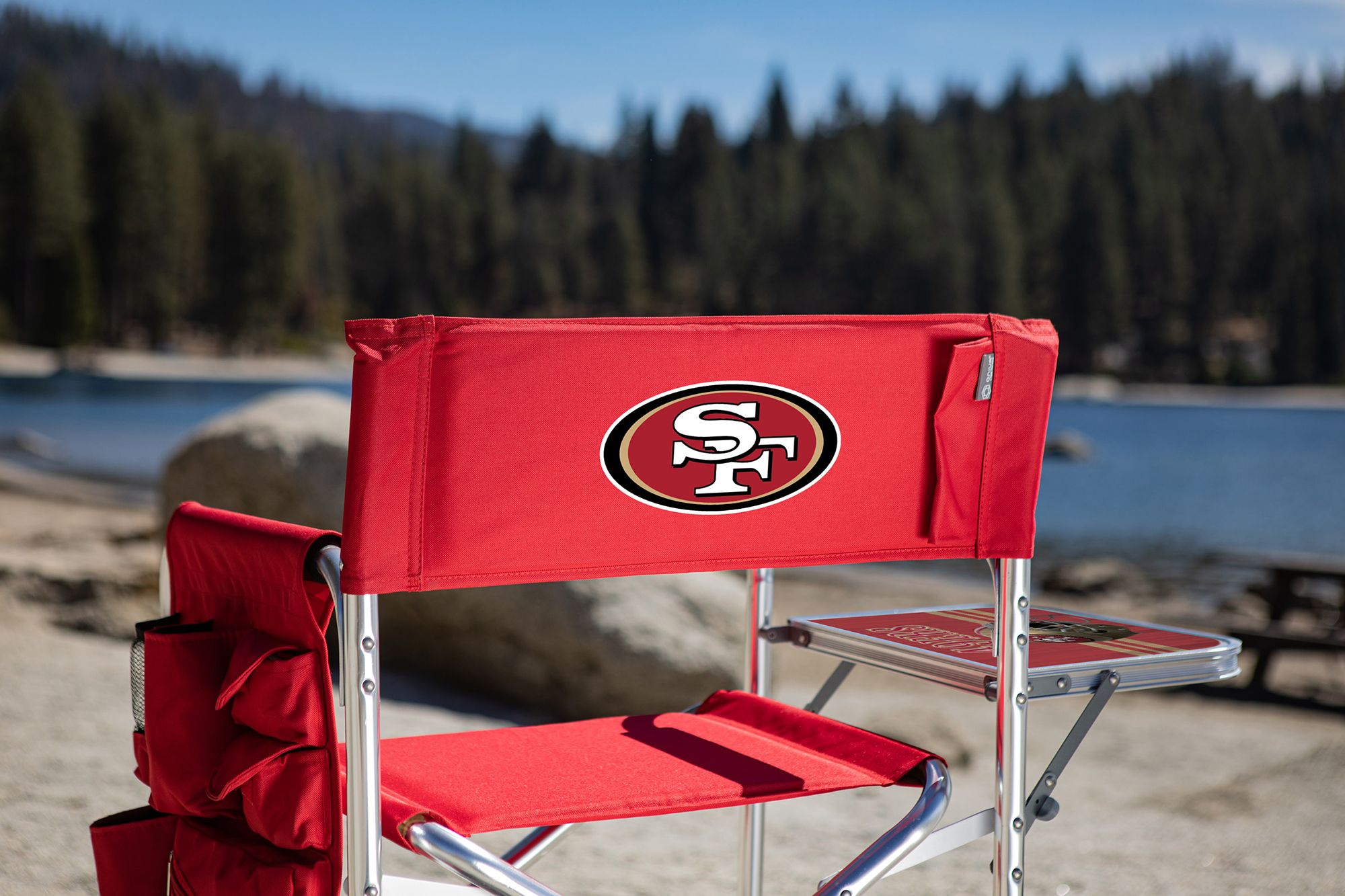 Picnic Time San Francisco 49ers Red Chair with Table product image