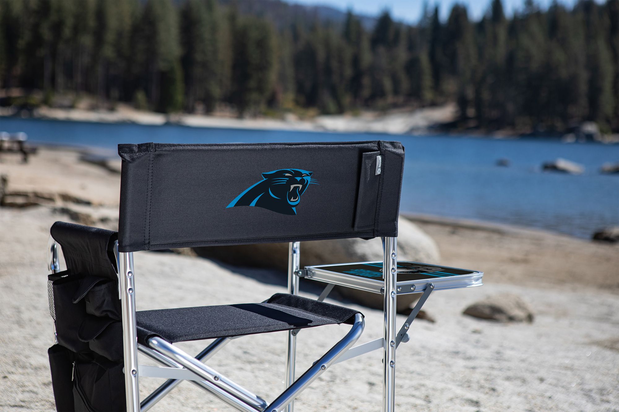 Picnic Time Carolina Panthers Chair with Table product image