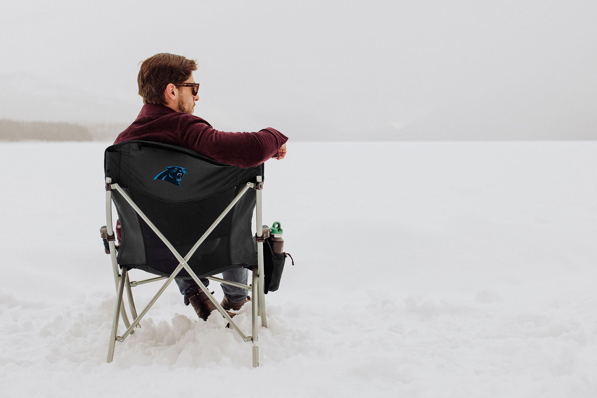 Picnic Time Carolina Panthers XL Camp Chair product image
