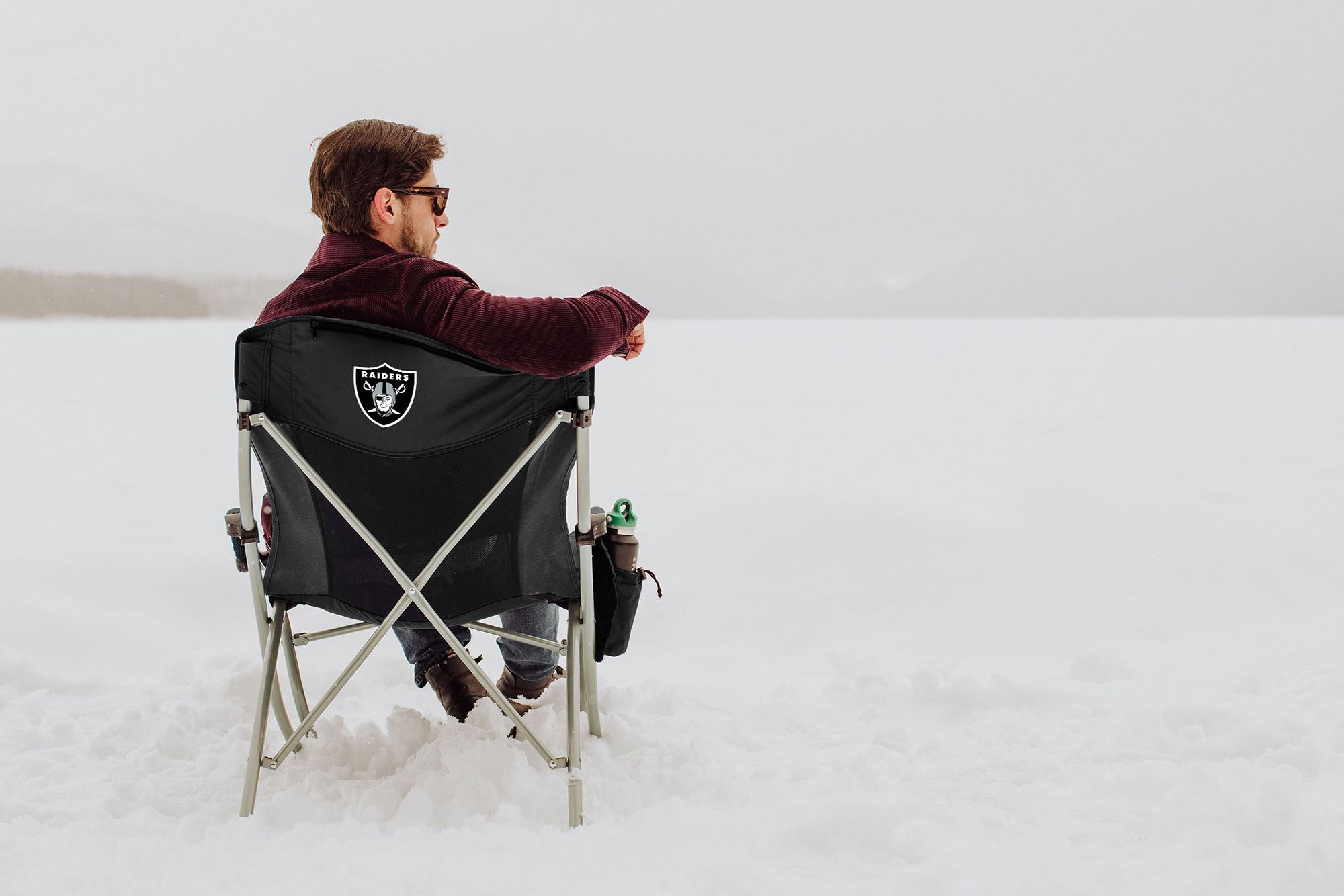 Picnic Time Las Vegas Raiders XL Camp Chair