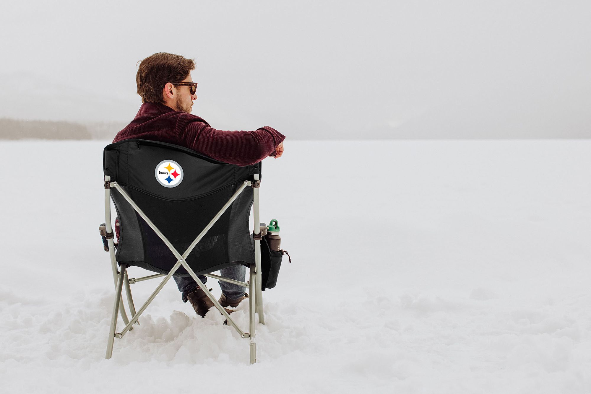Picnic Time Pittsburgh Steelers XL Camp Chair product image