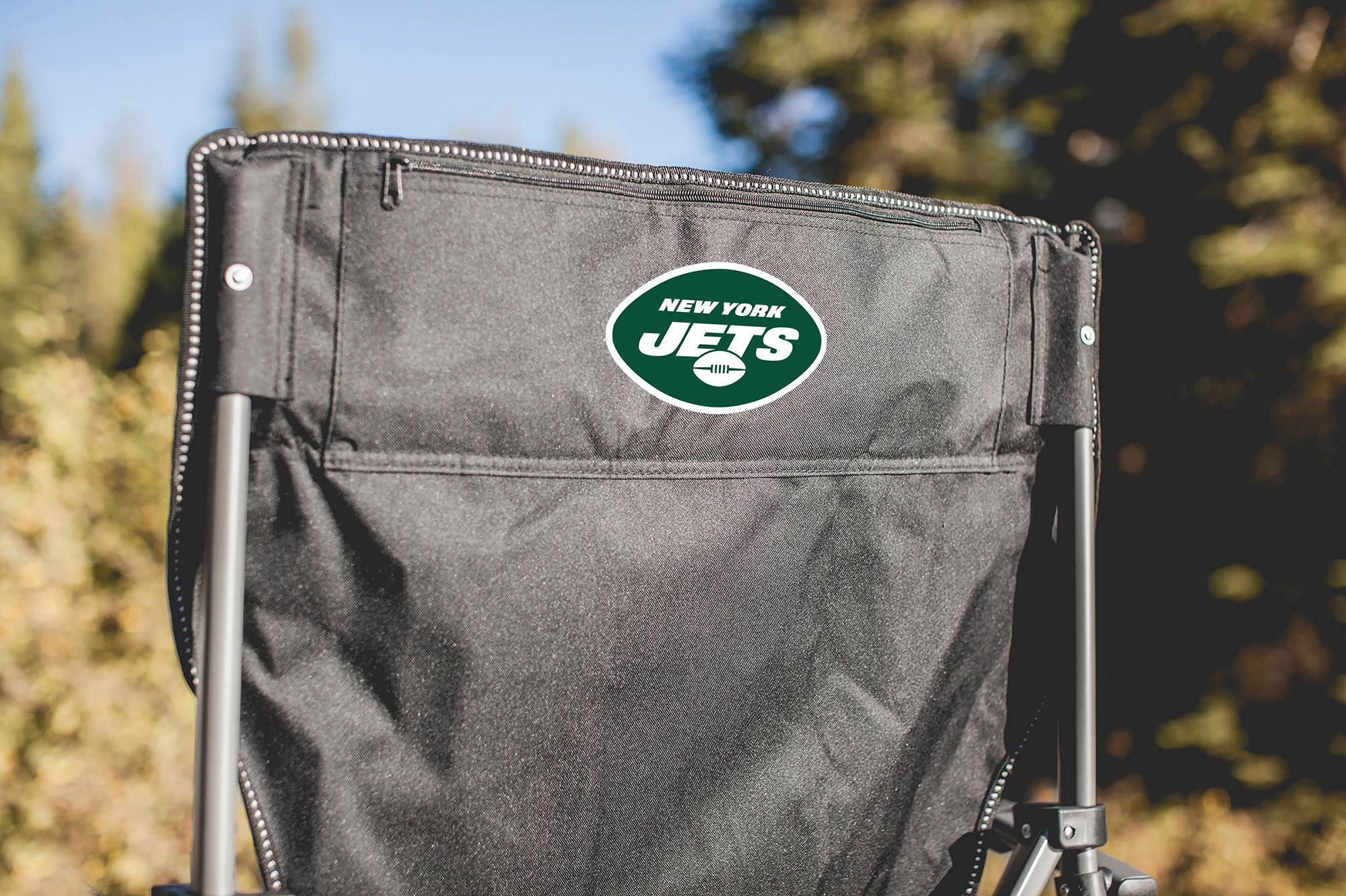 Picnic Time New York Jets Cooler Camp Chair product image