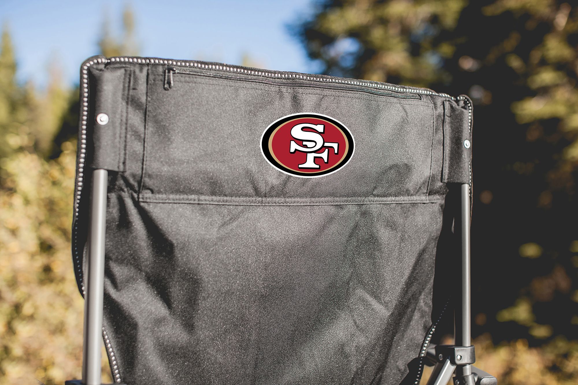Picnic Time San Francisco 49ers Cooler Camp Chair product image