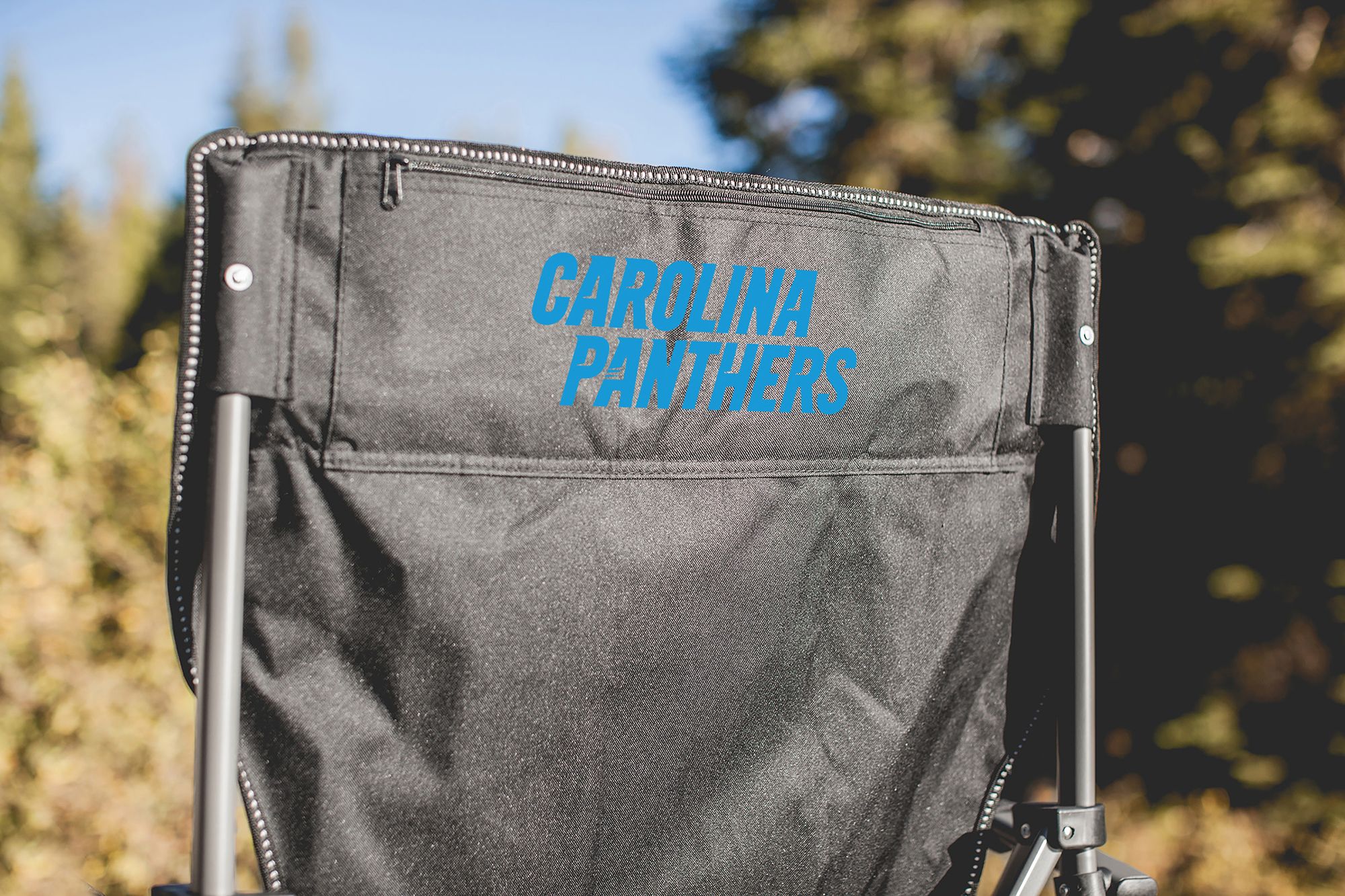 Picnic Time Carolina Panthers XL Cooler Camp Chair product image