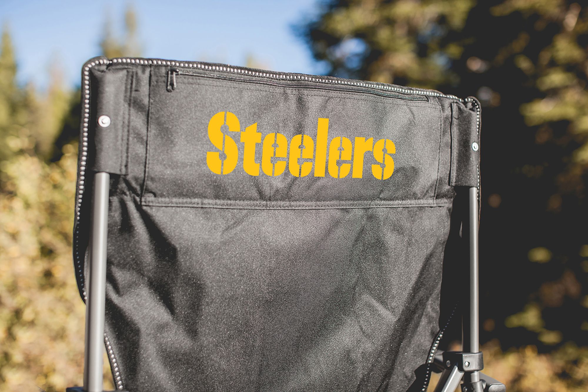 Picnic Time Pittsburgh Steelers XL Cooler Camp Chair product image