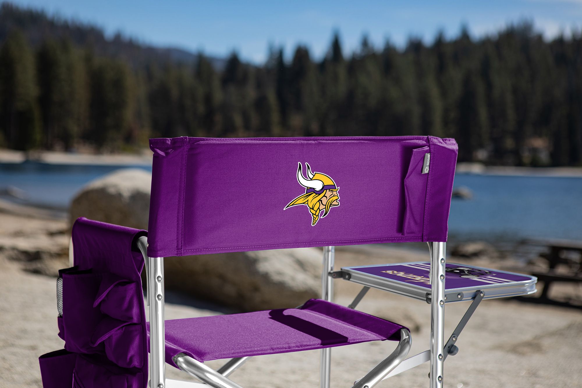 Picnic Time Minnesota Vikings Purple Chair with Table product image