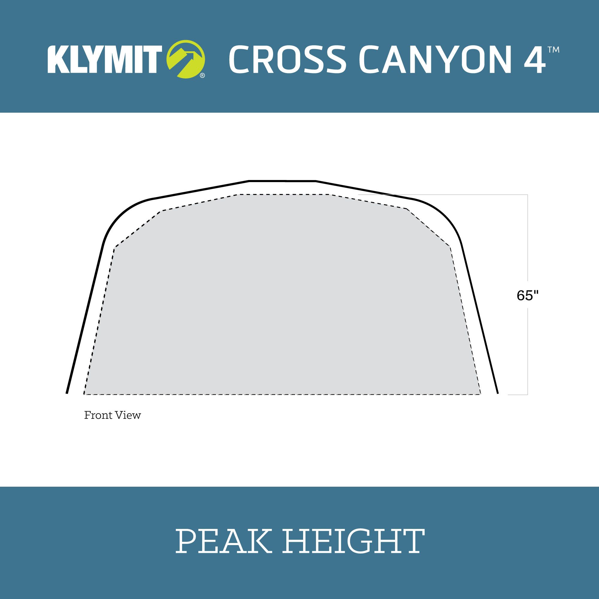 Klymit Cross Canyon 4 Person Tent product image