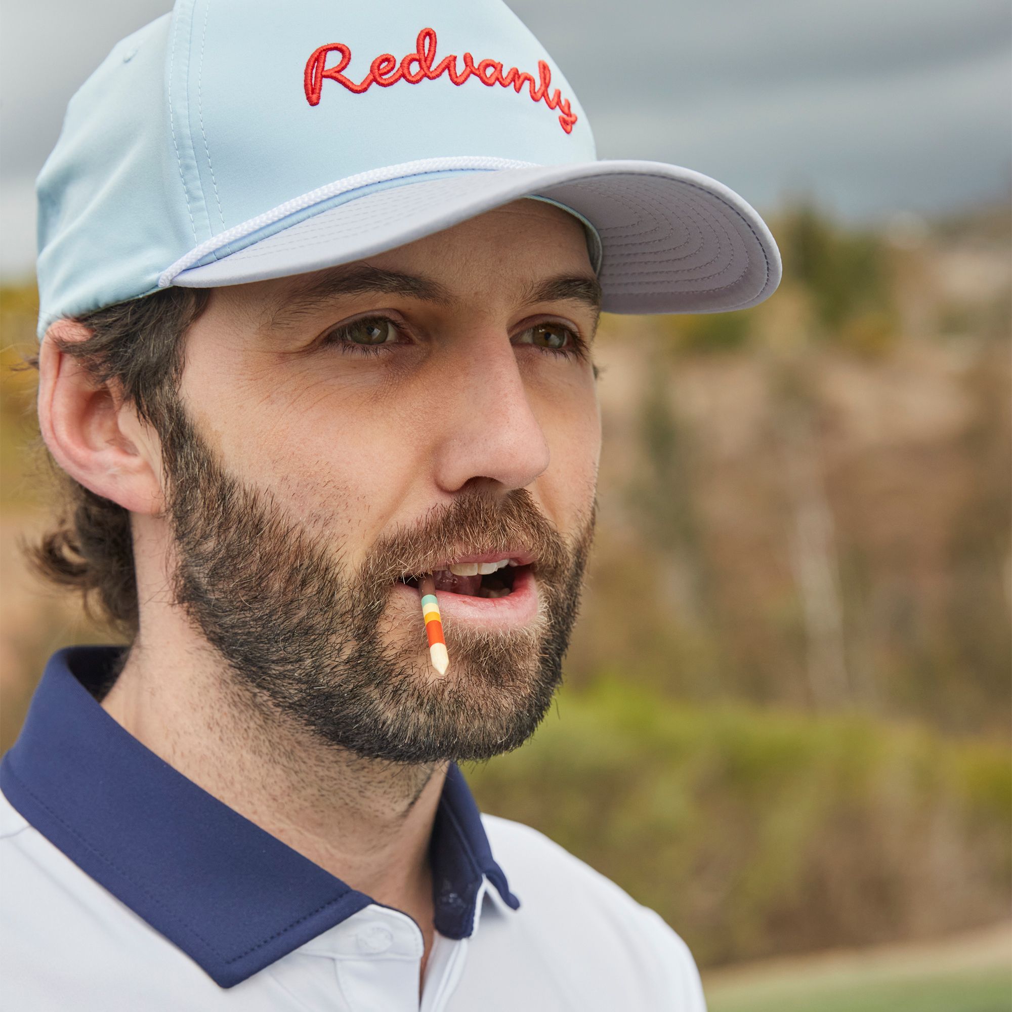 REDVANLY Adult Script 5-Panel Golf Hat product image