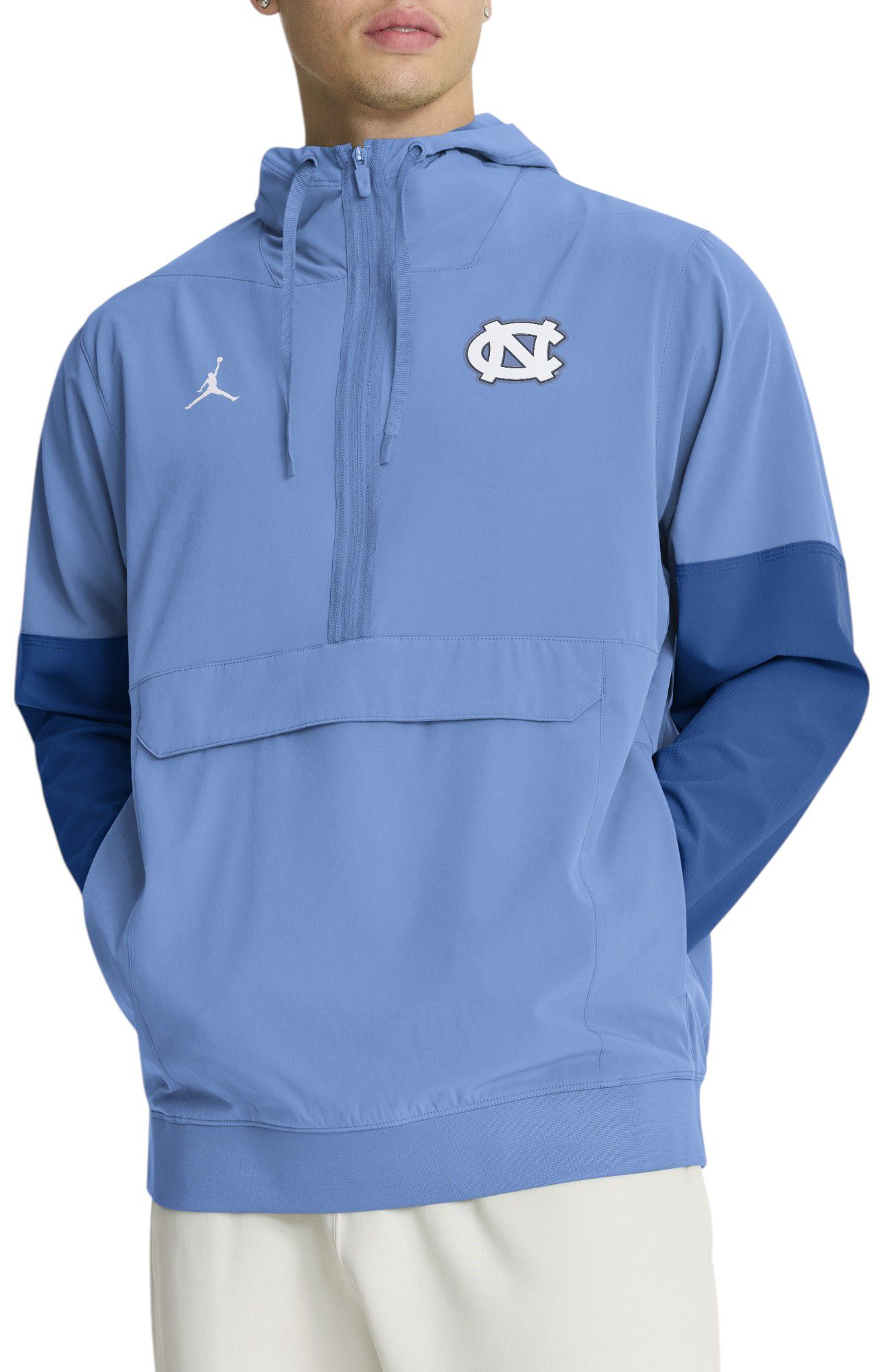 Jordan Men's North Carolina Tar Heels Valor Blue Anorak Gameday Jacket product image