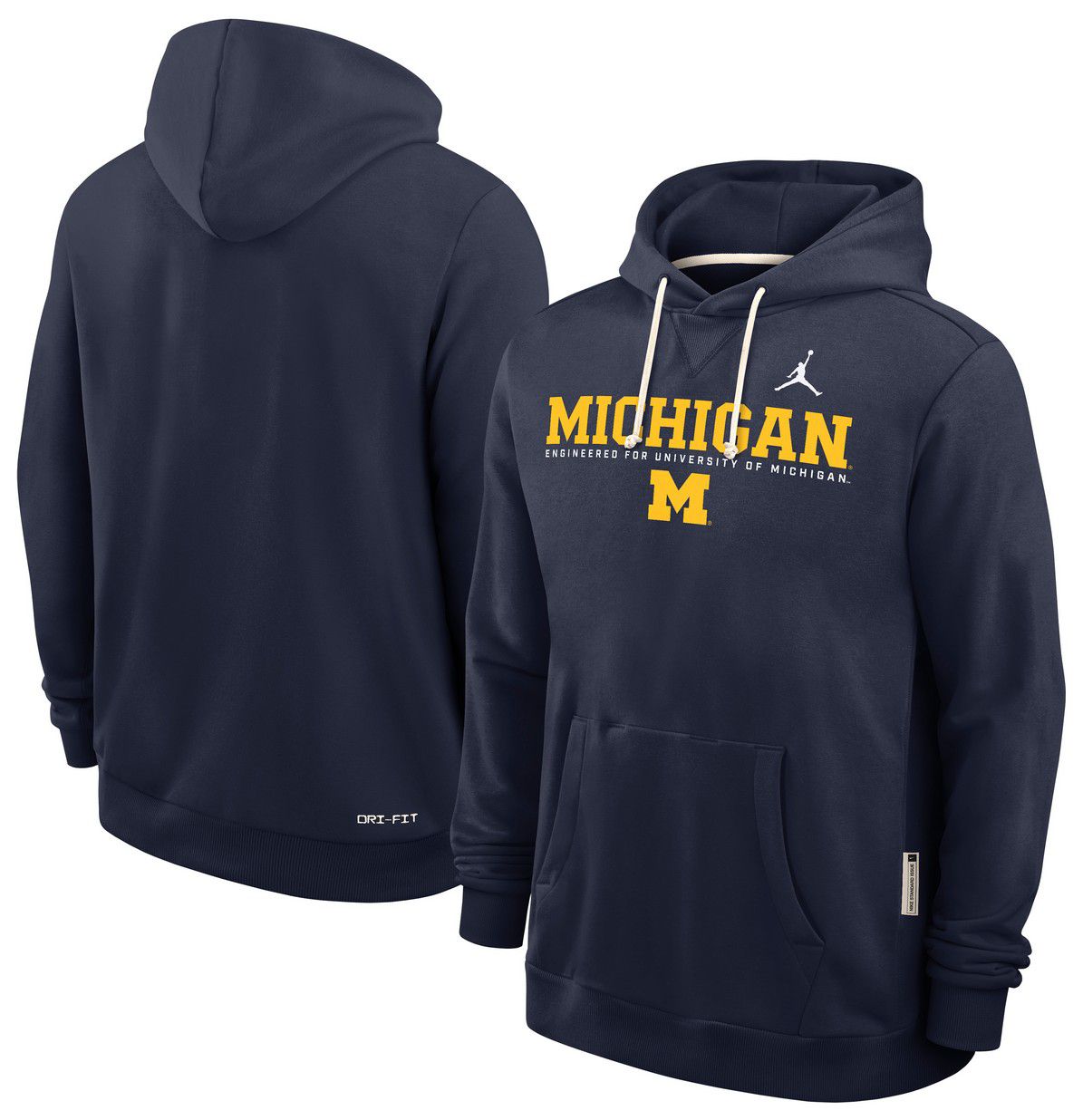 Jordan Men's Michigan Wolverines Standard Issue Pullover Hoodie product image