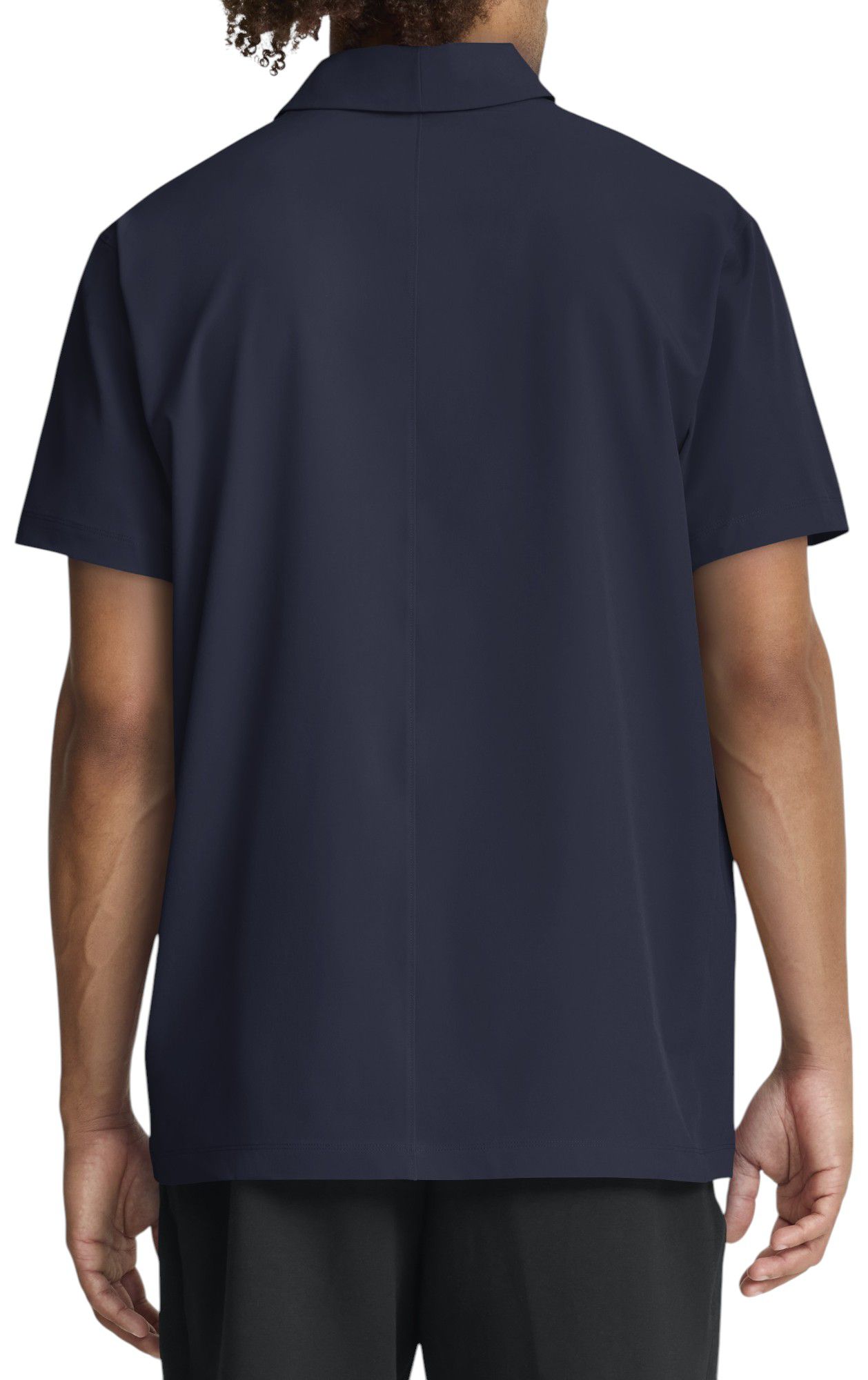 Jordan Men's Michigan Wolverines Navy Cotton Football Helmet Short Sleeve T-Shirt product image