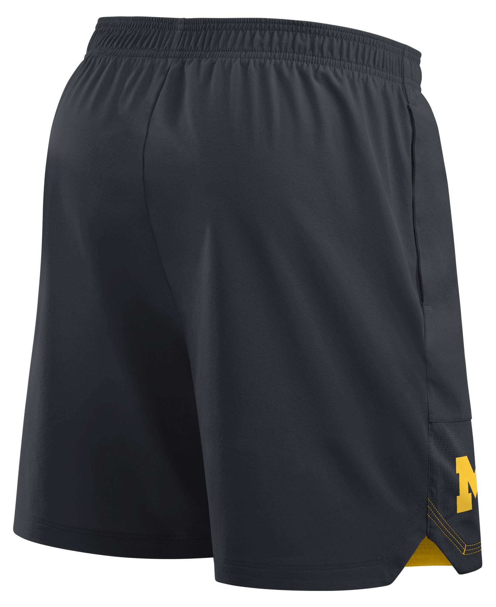 Jordan Men's Michigan Wolverines Blue Dri-Fit Woven Shorts product image