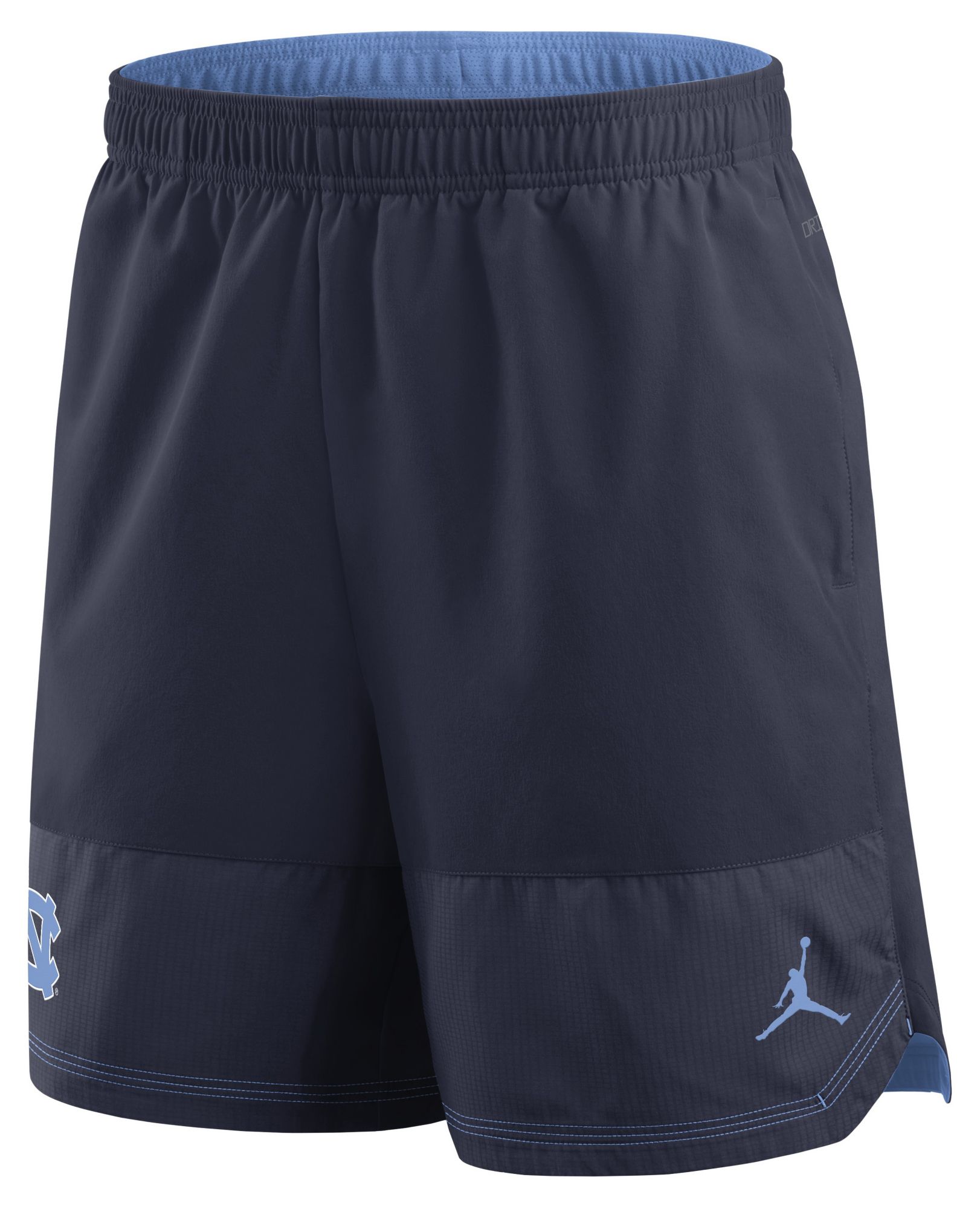 Jordan Men's North Carolina Tar Heels Navy Dri-Fit Woven Shorts product image