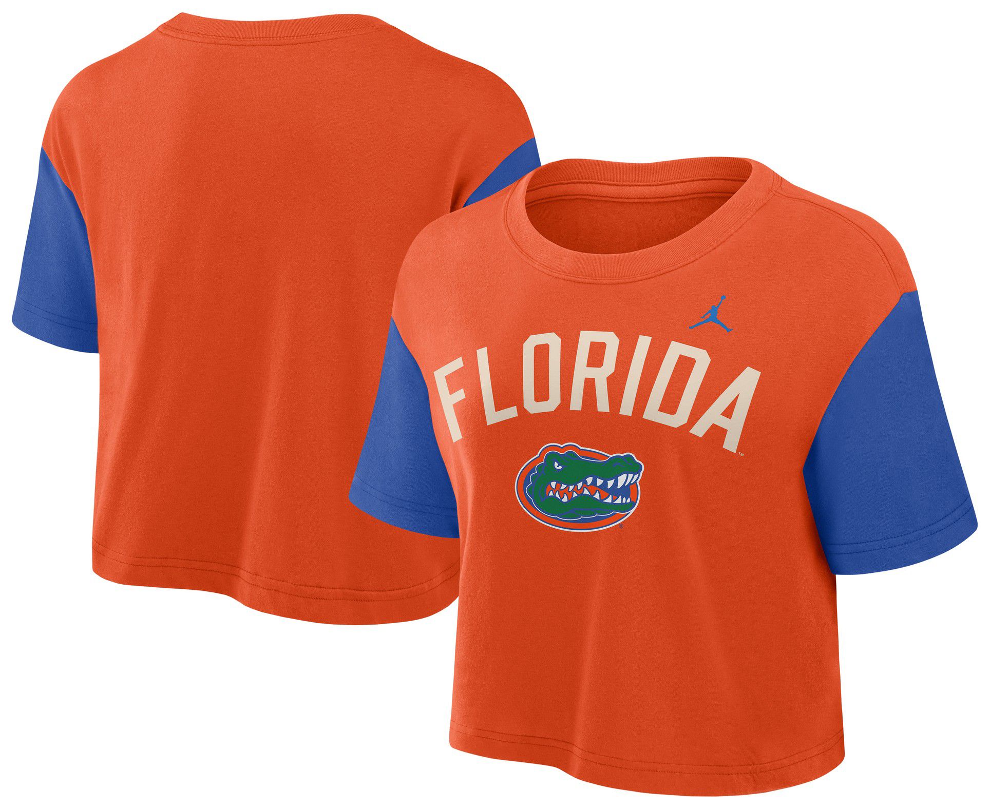 Jordan Women's Florida Gators Color Block Orange T-Shirt product image