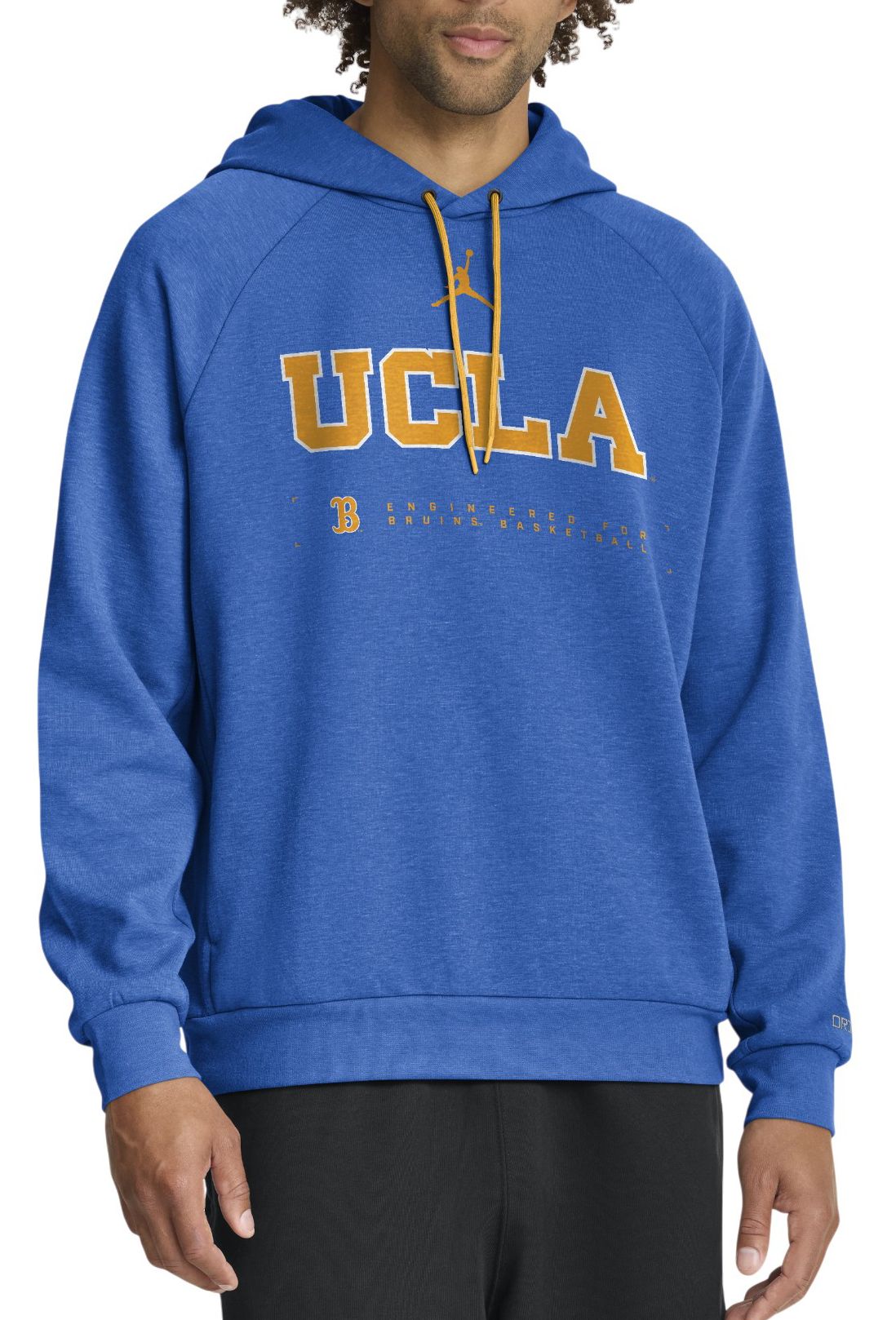 Jordan Men's UCLA Bruins Signal Blue Courtside Practice Hoodie product image