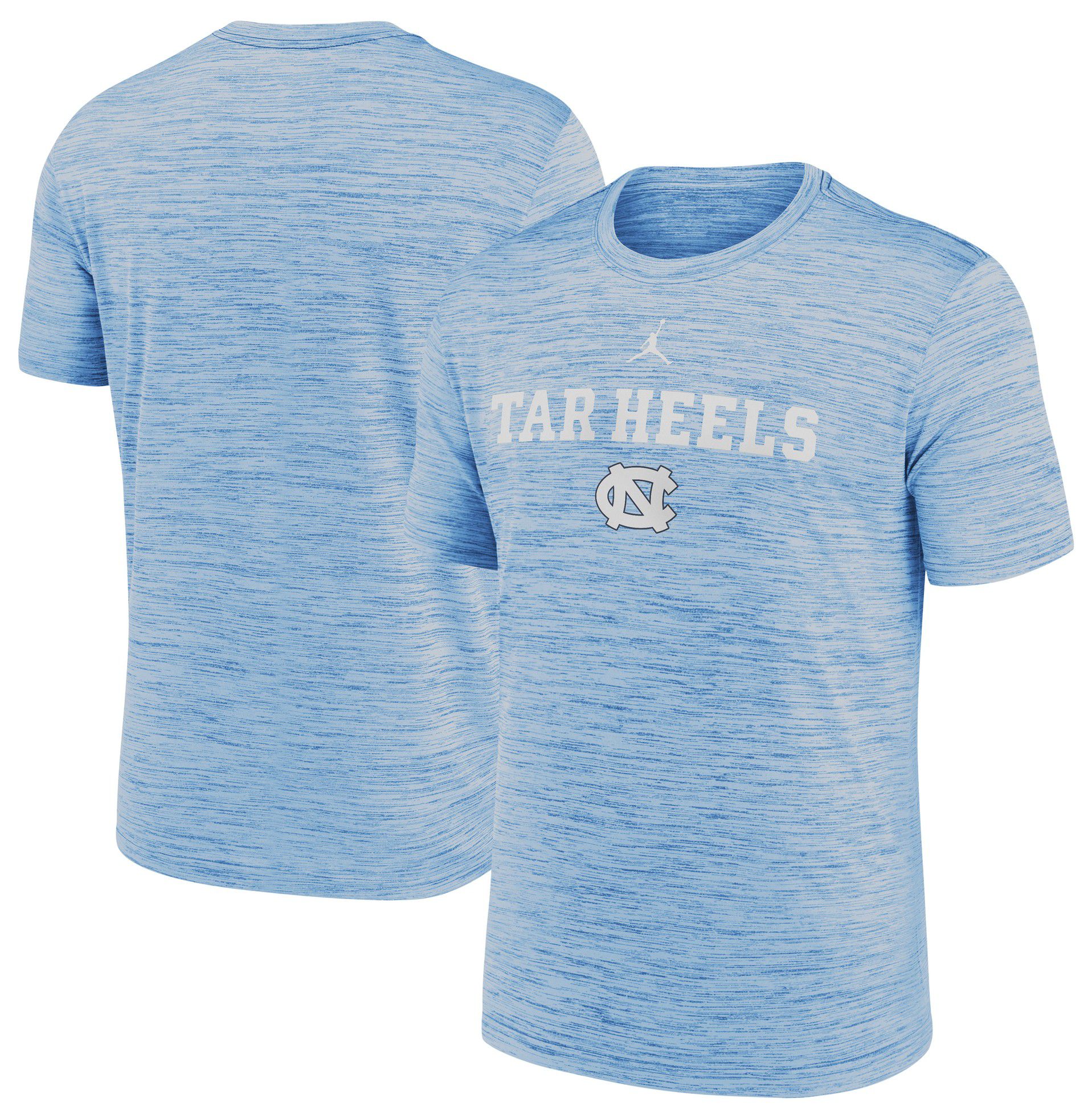 Jordan Men's North Carolina Tar Heels Blue Velocity T-Shirt product image