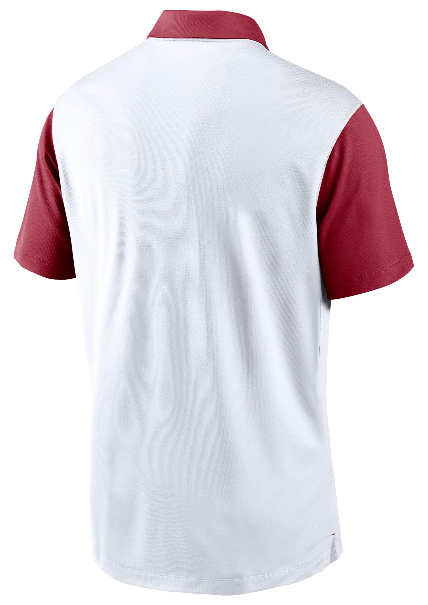Jordan Men's Oklahoma Sooners White/Crimson Campus Patterned Polo product image