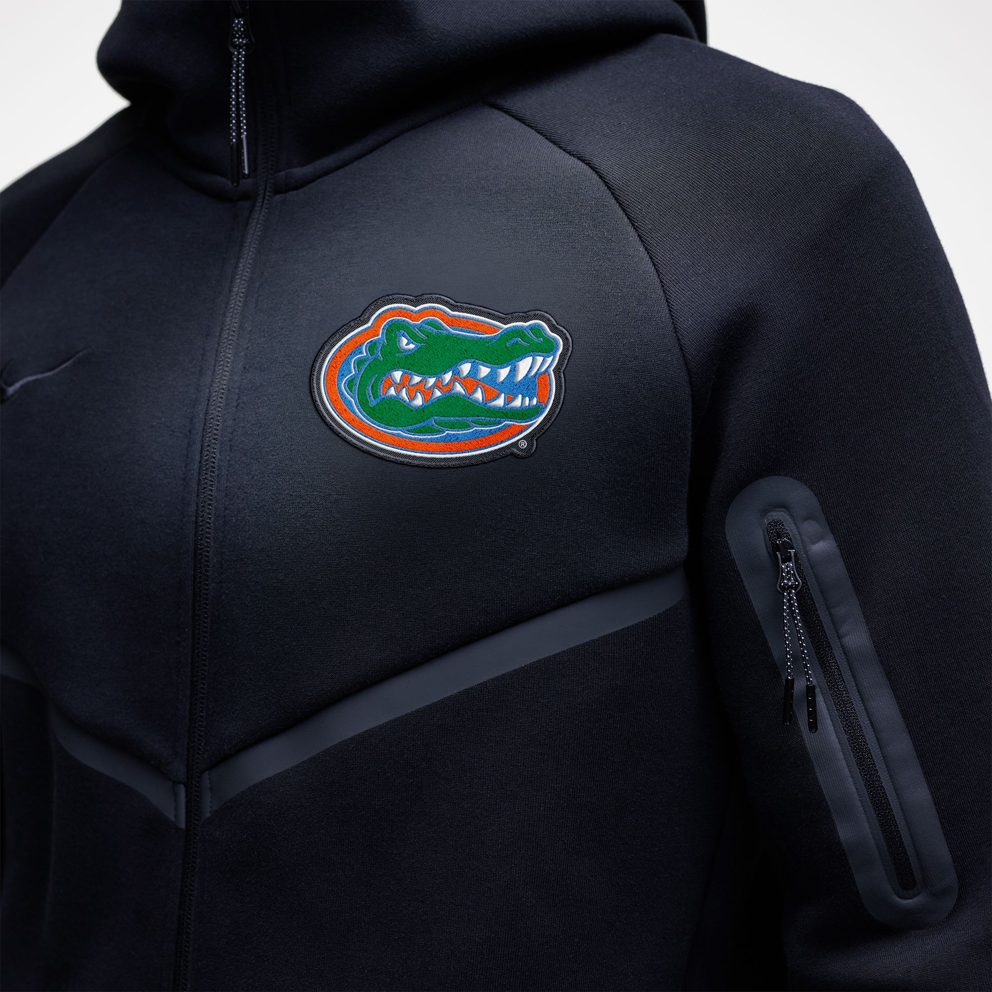 Nike Men's Florida Gators Black Tech Fleece Full-Zip Hoodie product image