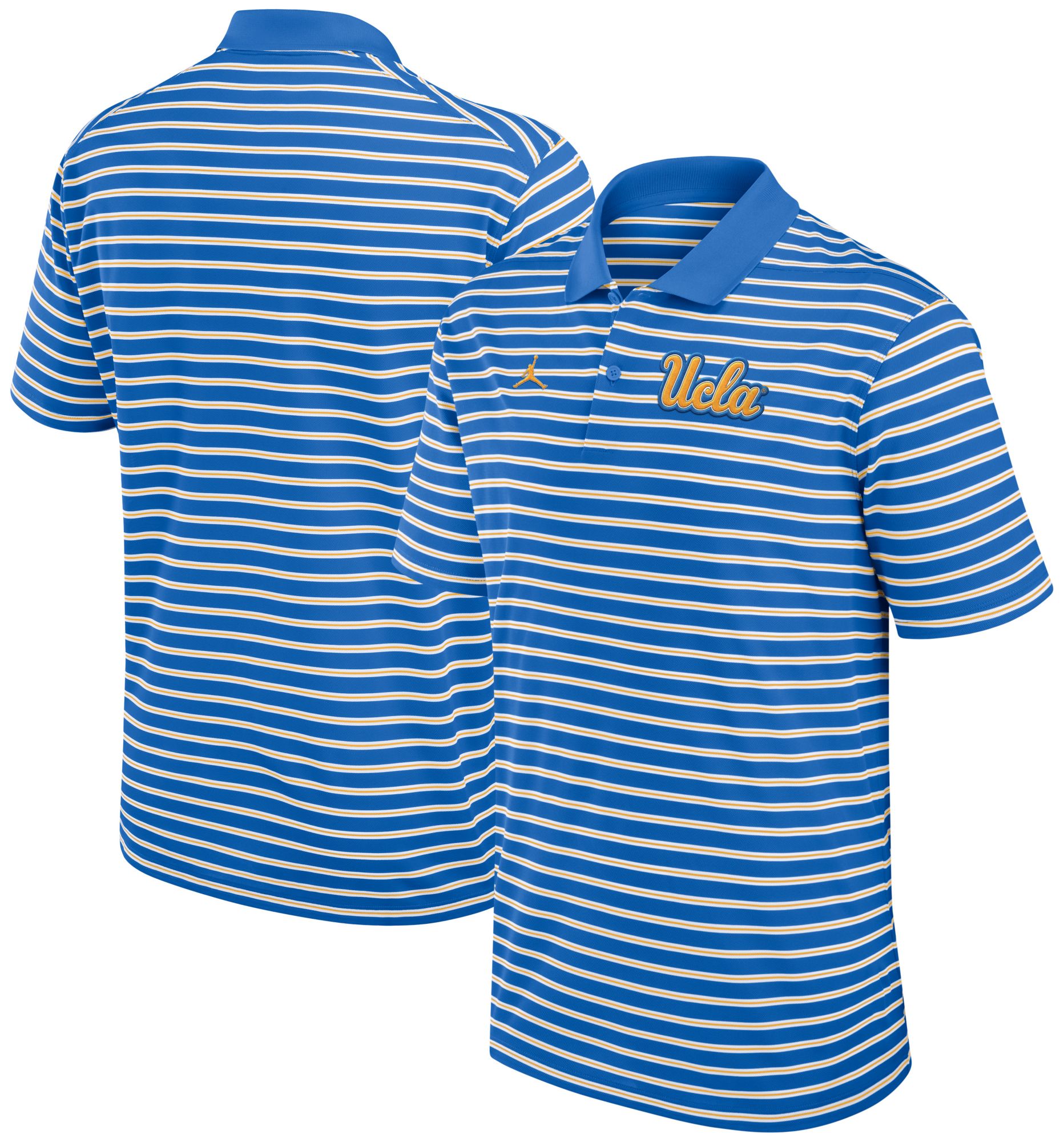 Nike Men's UCLA Bruins True Blue Dri-FIT Victory Striped Polo product image