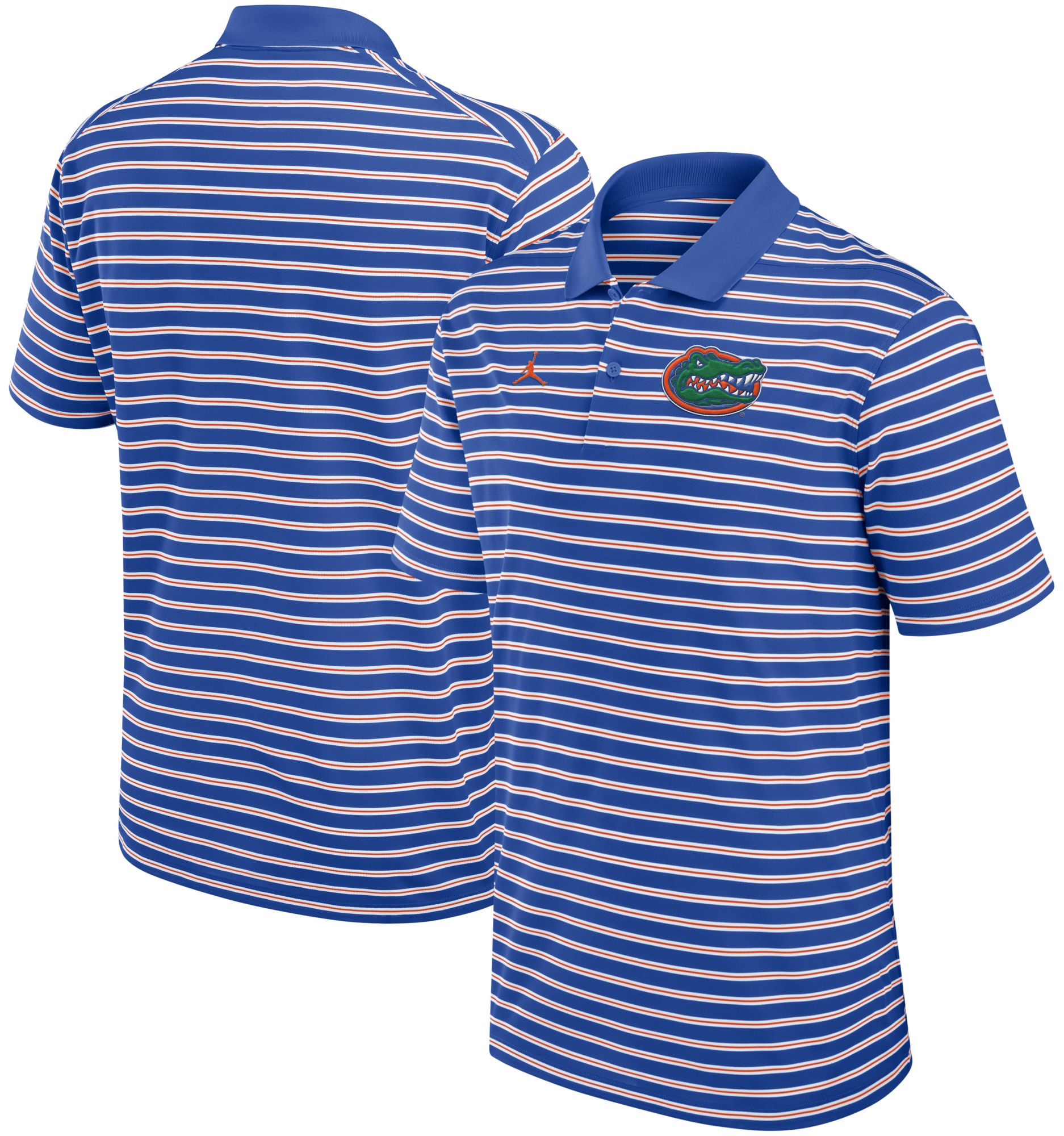 Nike Men's Florida Gators Blue Dri-FIT Victory Striped Polo product image