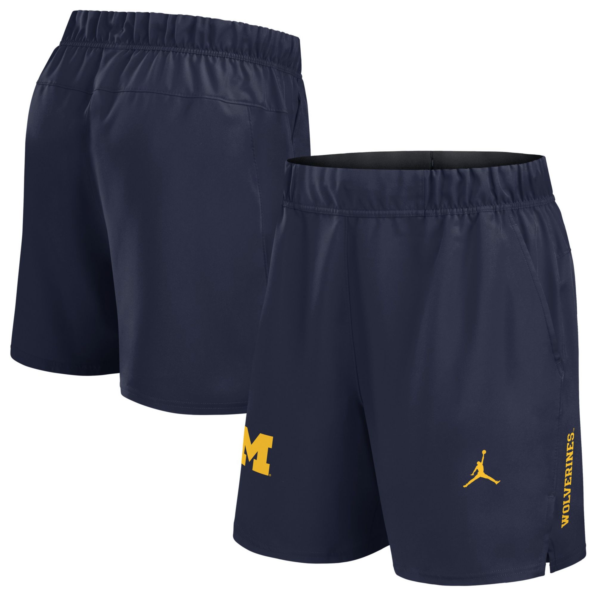 Jordan Men's Michigan Wolverines Navy Victory Shorts product image