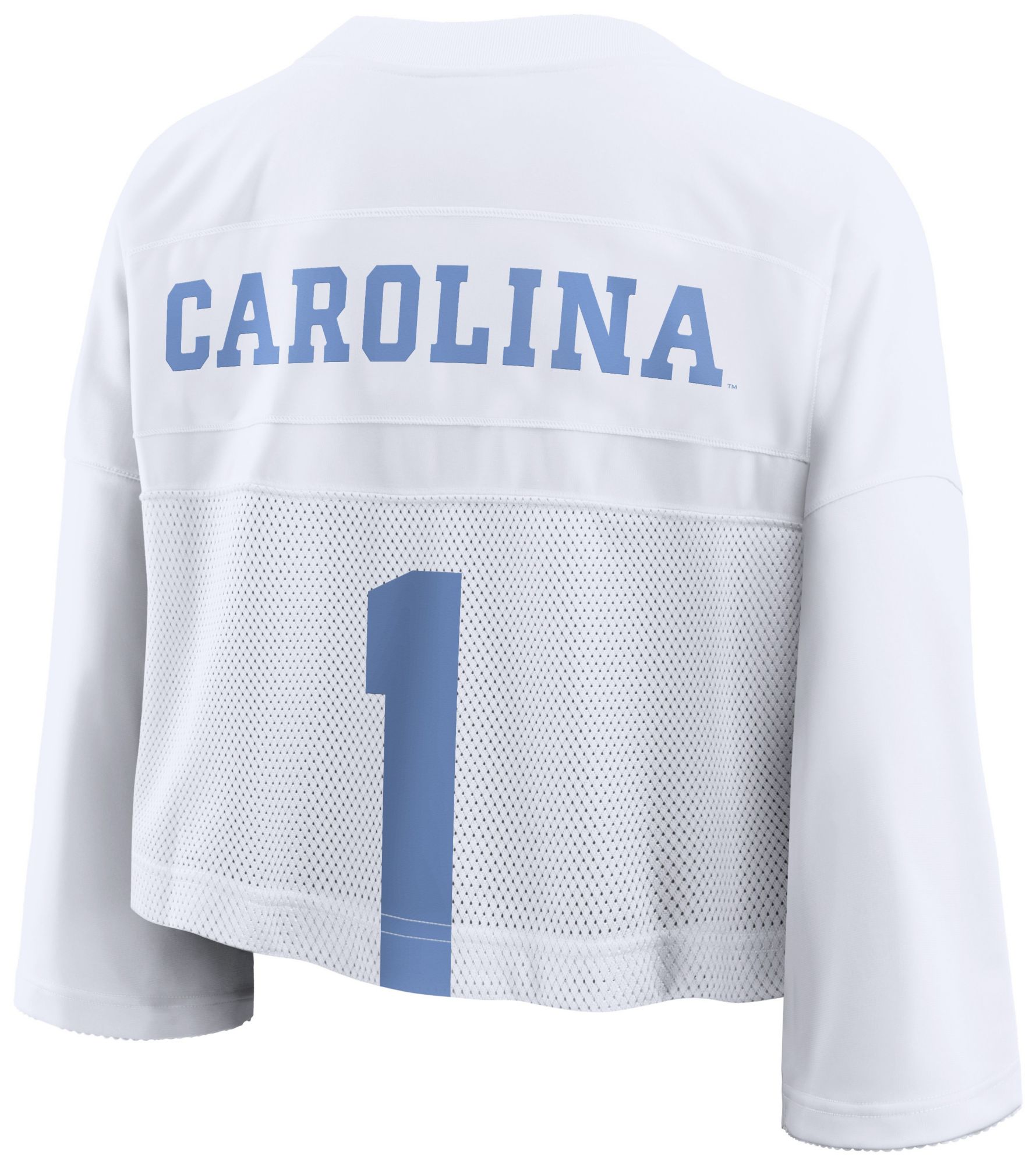 Jordan Women's North Carolina Tar Heels White Cropped Replica Jersey product image