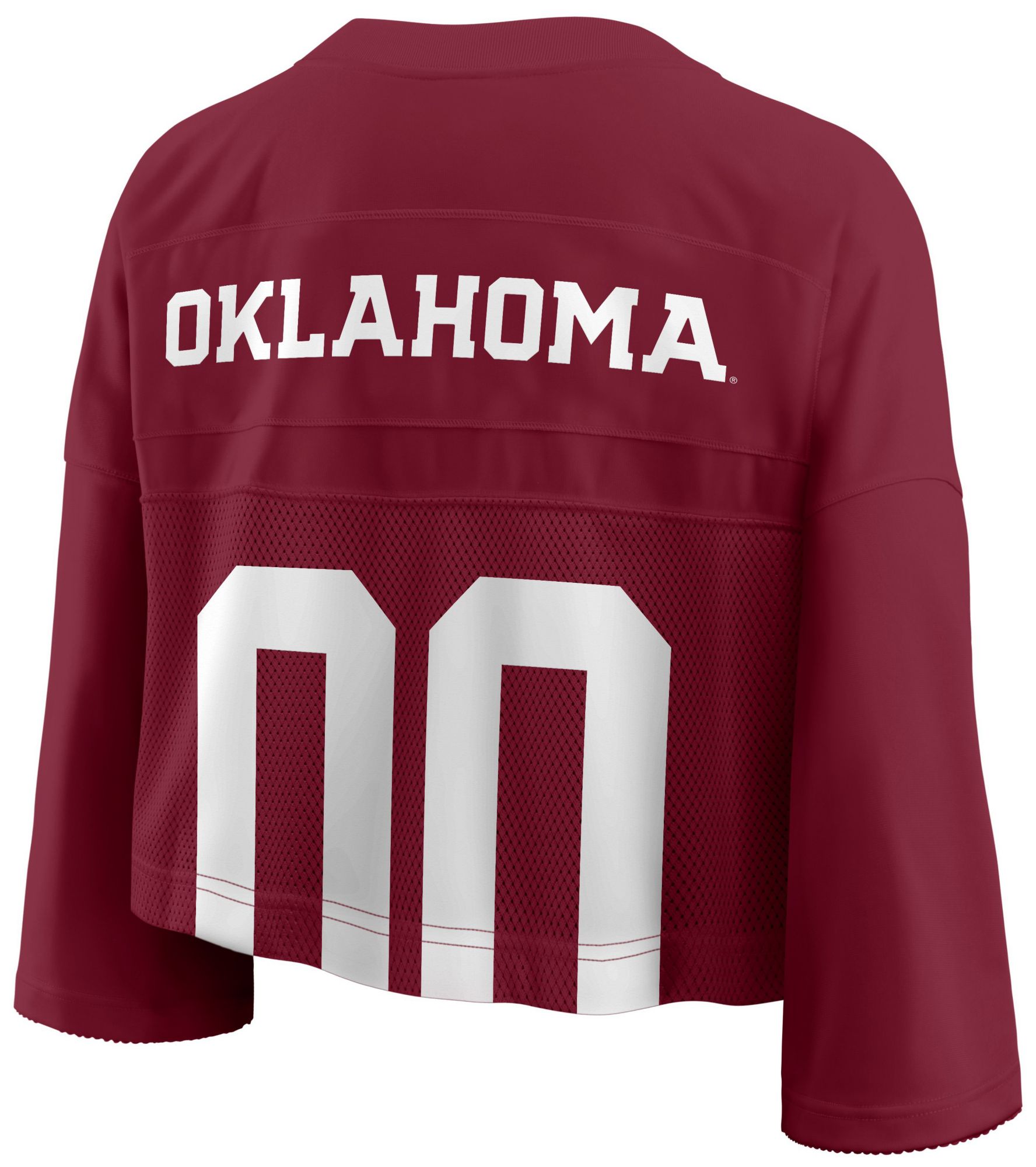 Jordan Women's Oklahoma Sooners Team Crimson Cropped Replica Jersey product image