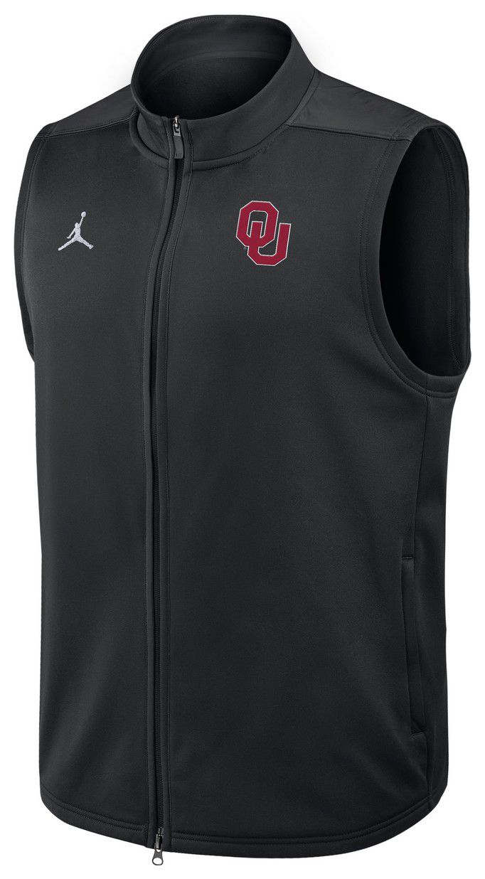Jordan Men's Oklahoma Sooners Black Victory Vest product image