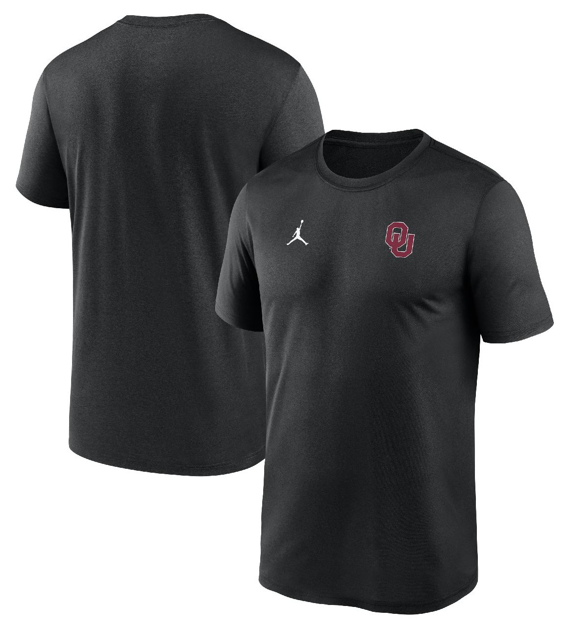 Jordan Men's Oklahoma Sooners Black Legend Logo T-Shirt product image