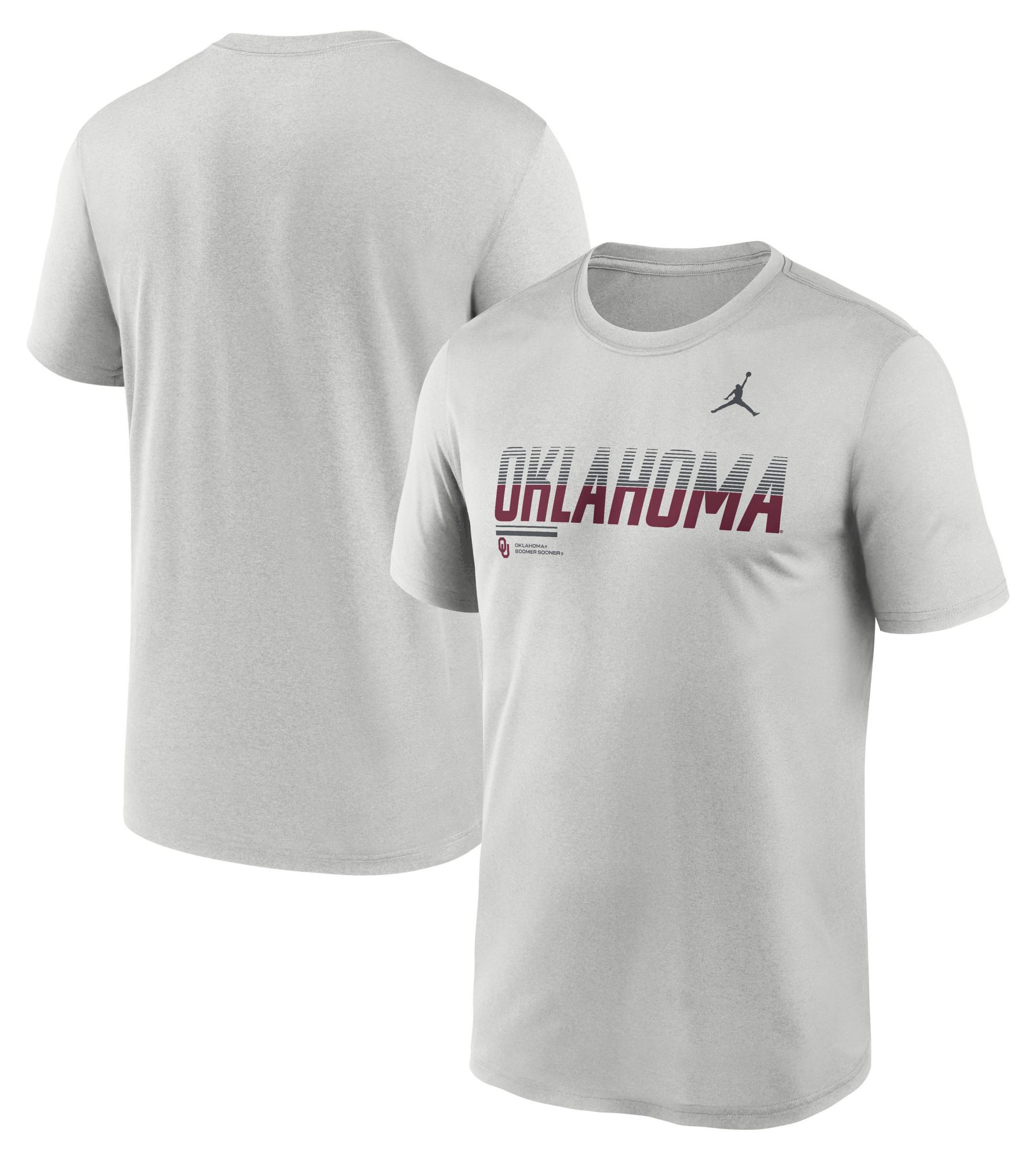 Nike Men's Oklahoma Sooners Photon Dust Dri-Fit Legend Gradient T-Shirt product image