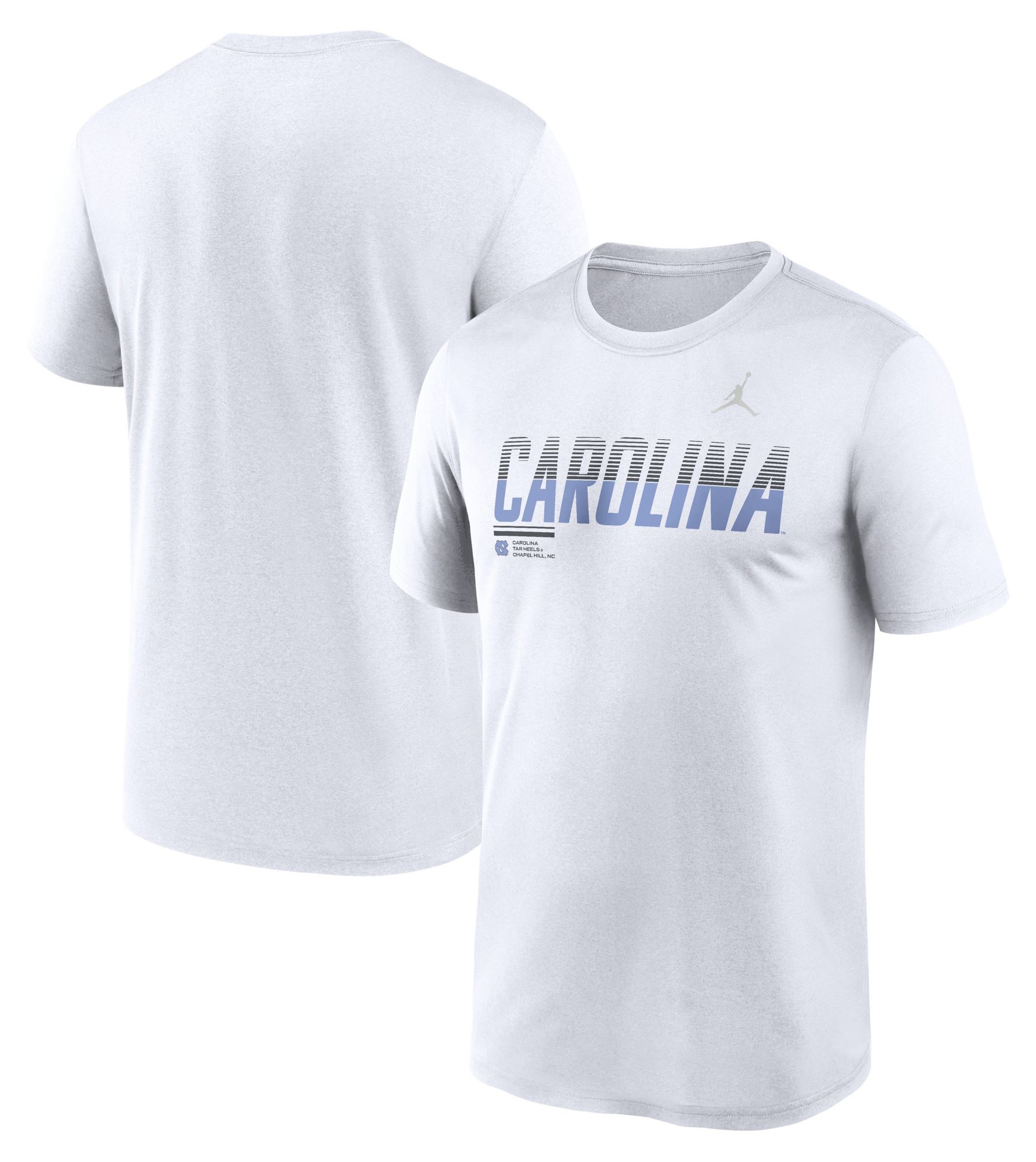 Nike Men's North Carolina Tar Heels White Dri-Fit Legend Gradient T-Shirt product image