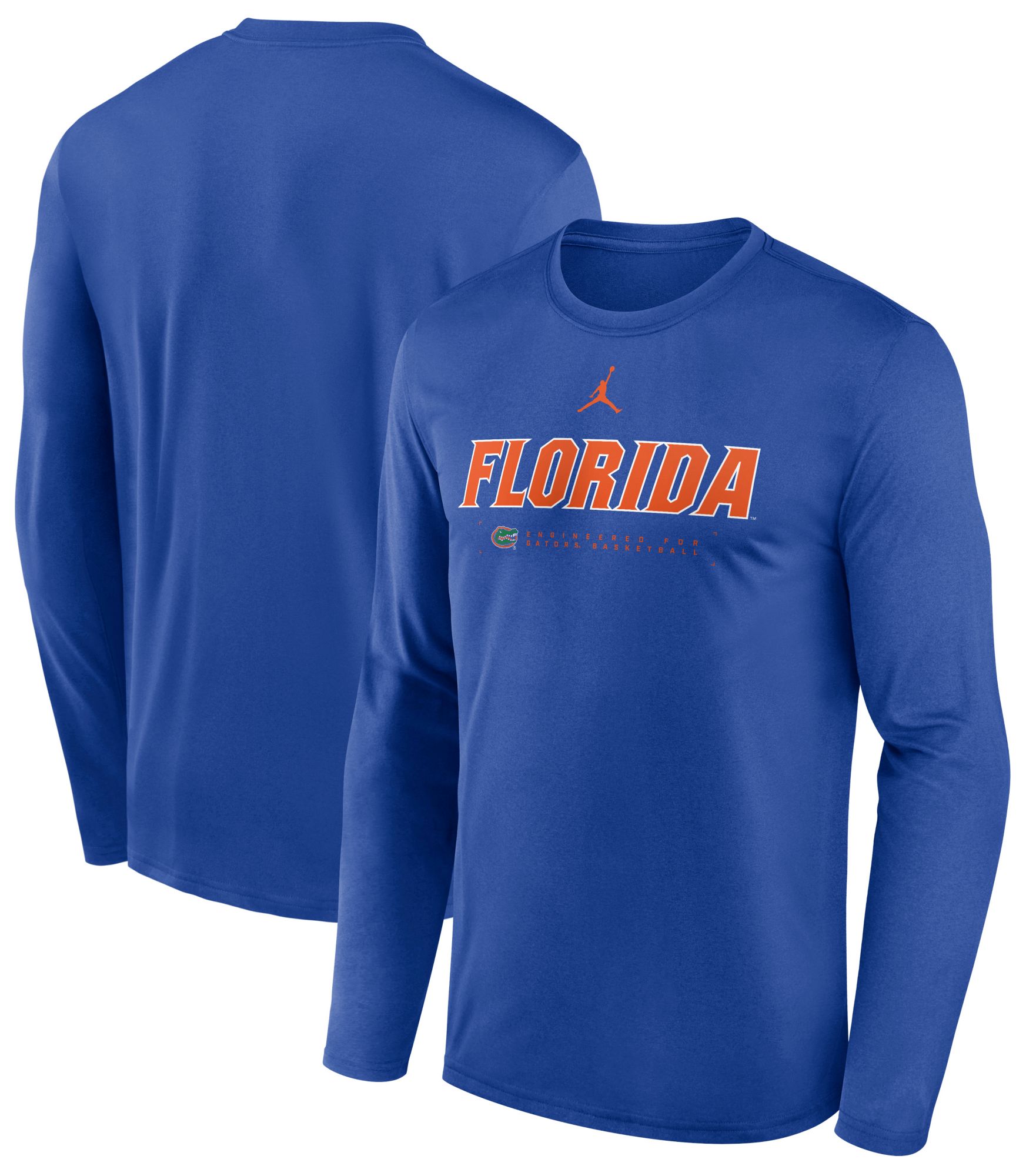 Jordan Men's Florida Gators Game Royal Dri-FIT Shoot Long Sleeve T-Shirt product image