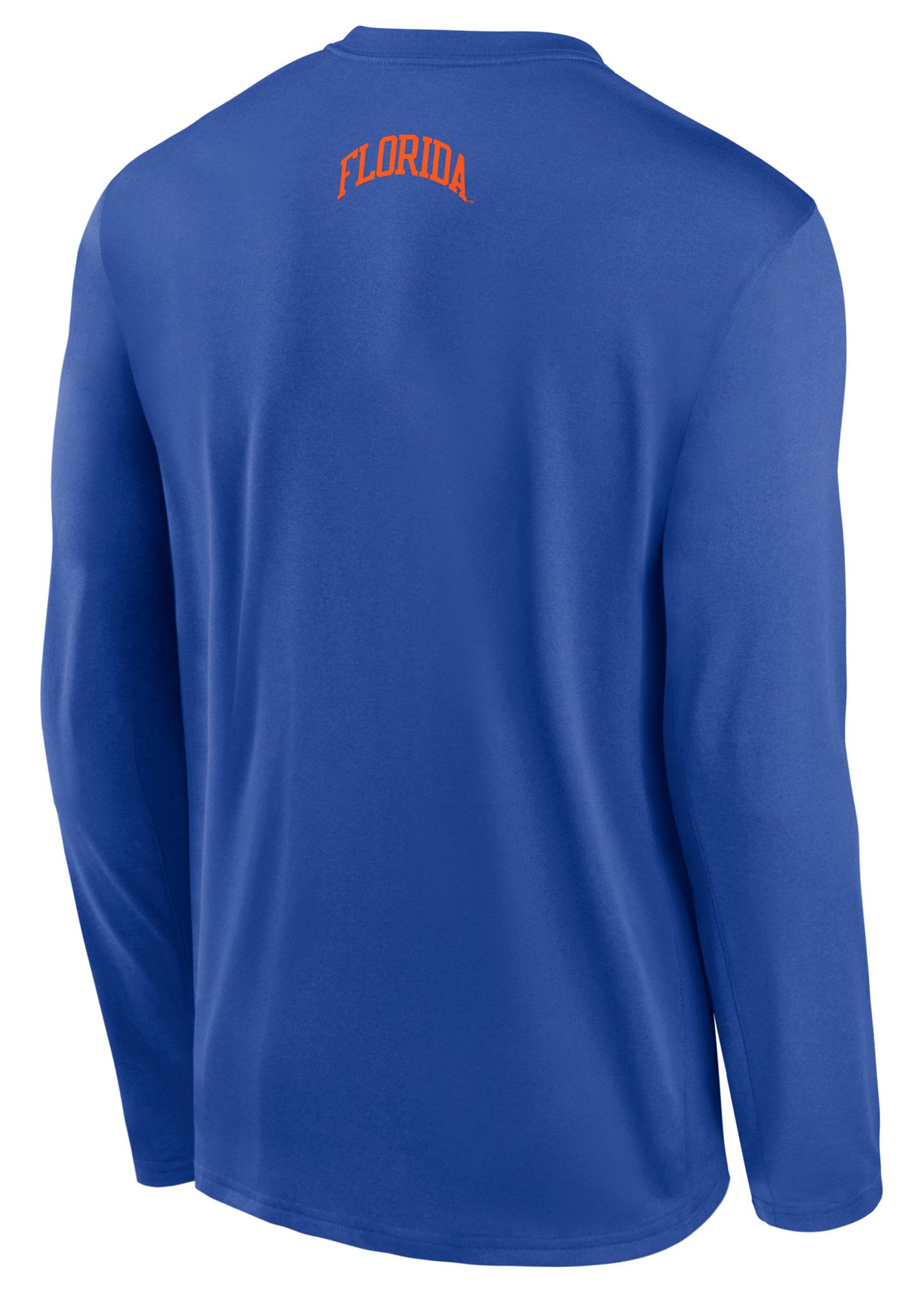 Jordan Men's Florida Gators Blue Dri-FIT Basketball Shooter Long-Sleeve T-Shirt product image