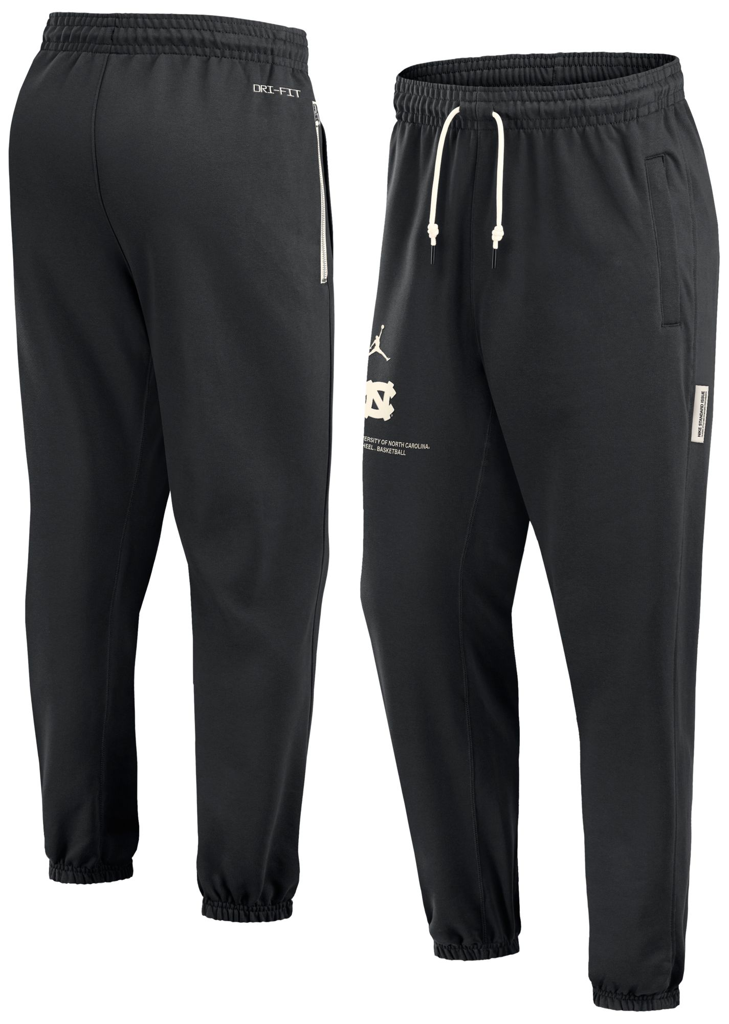 Jordan Men's North Carolina Tar Heels Black Travel Pants product image